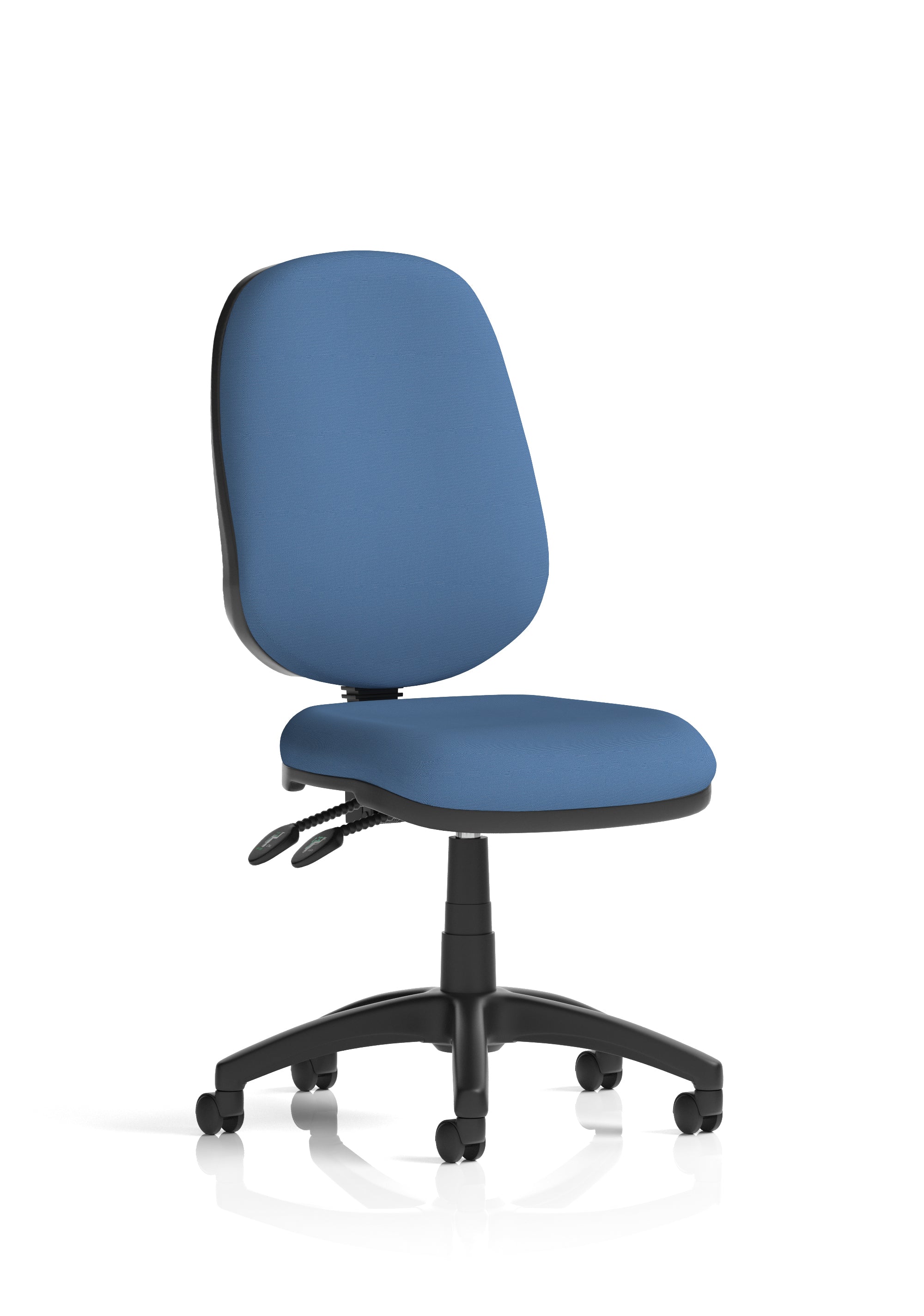 Eclipse Plus II Medium Back Task Operator Office Chair In Quest And Rivet Fabric