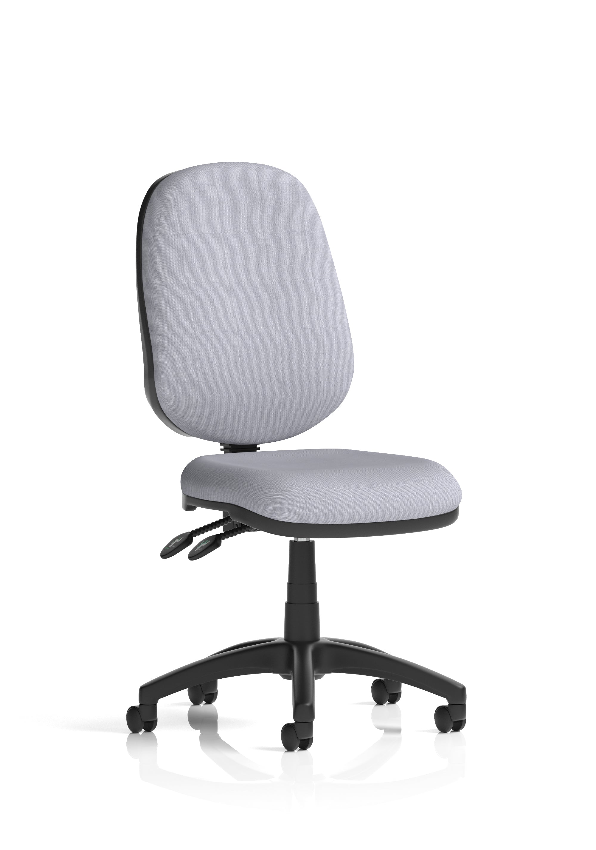 Eclipse Plus II Medium Back Task Operator Office Chair In Quest And Rivet Fabric