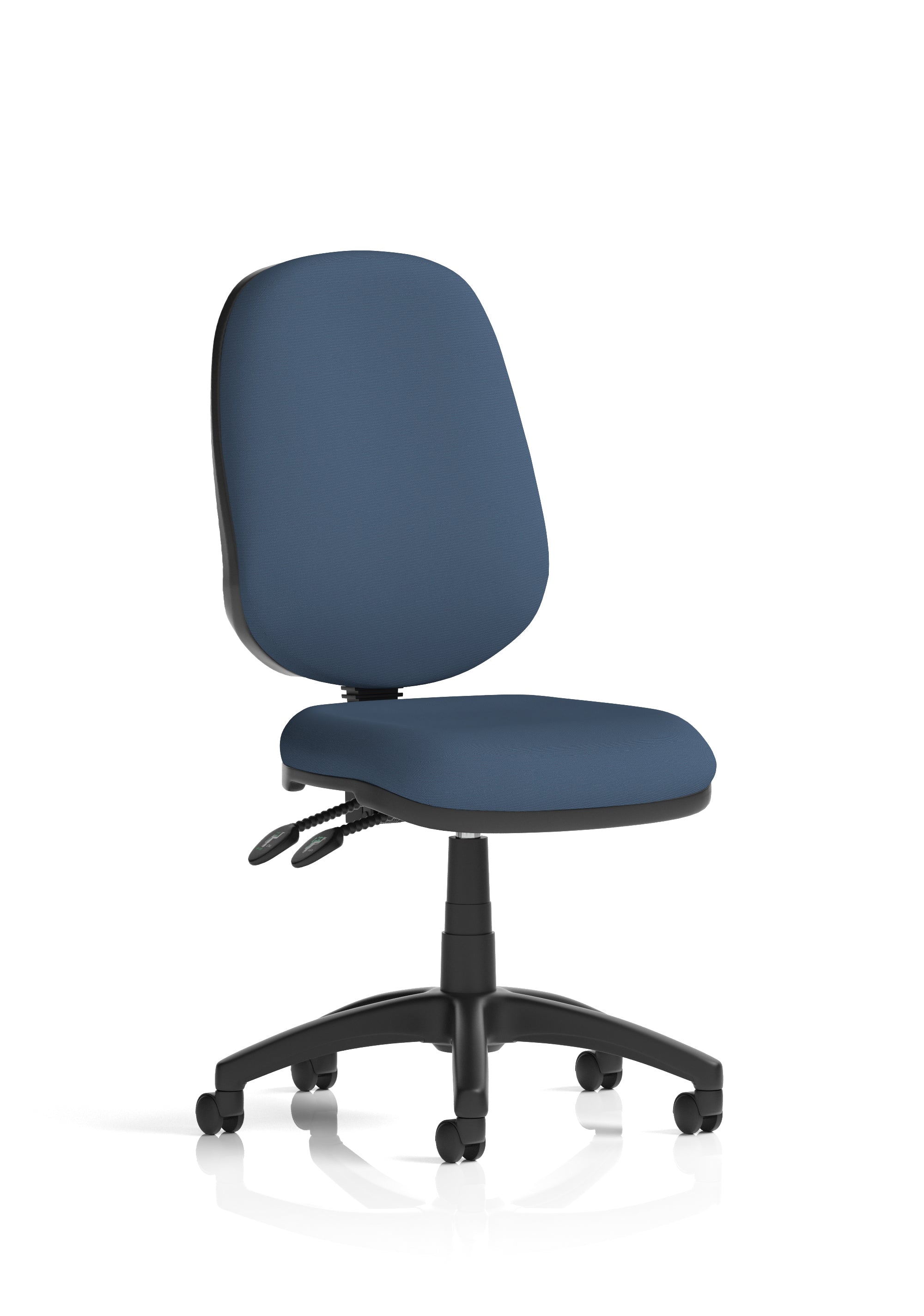 Eclipse Plus II Medium Back Task Operator Office Chair In Quest And Rivet Fabric
