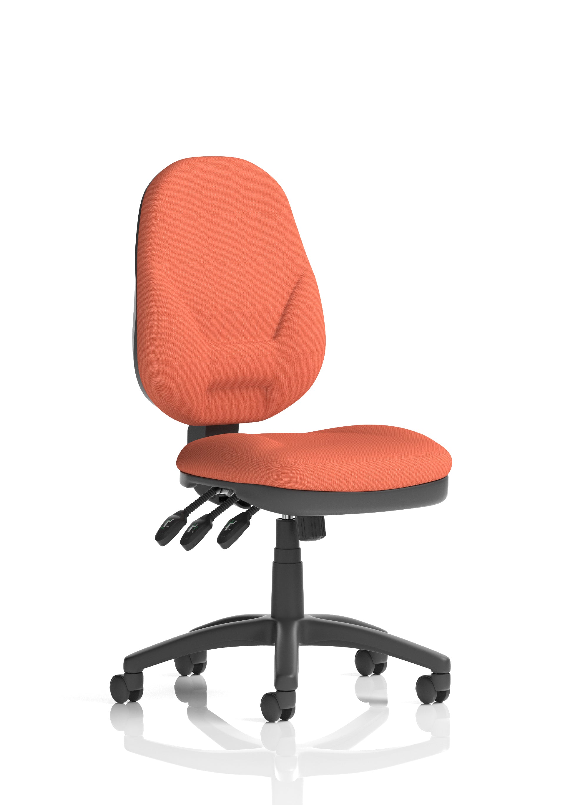 Eclipse Plus XL High Back Task Operator Office Chair In Quest And Rivet Fabric