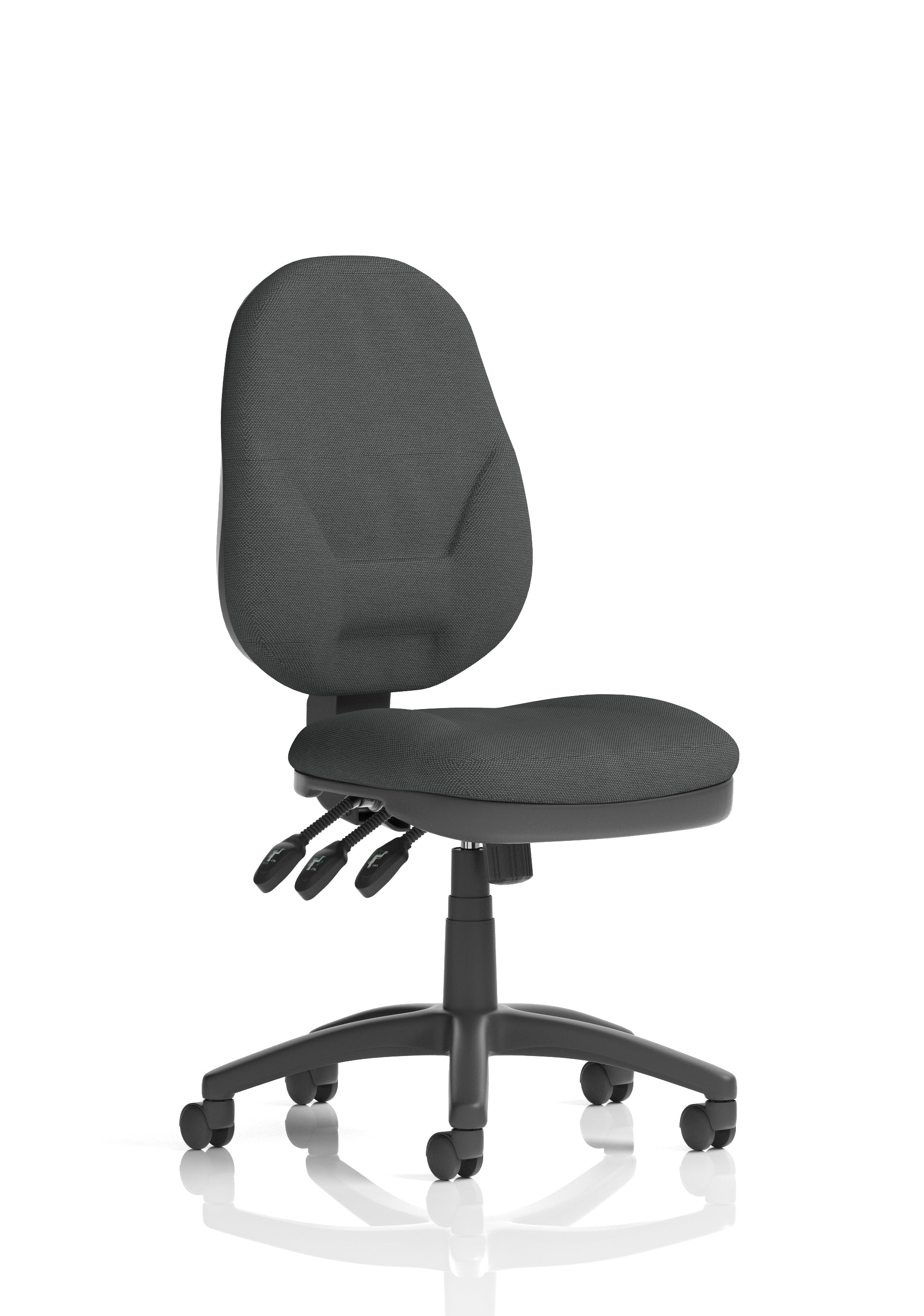 Eclipse Plus XL High Back Task Operator Office Chair In Quest And Rivet Fabric