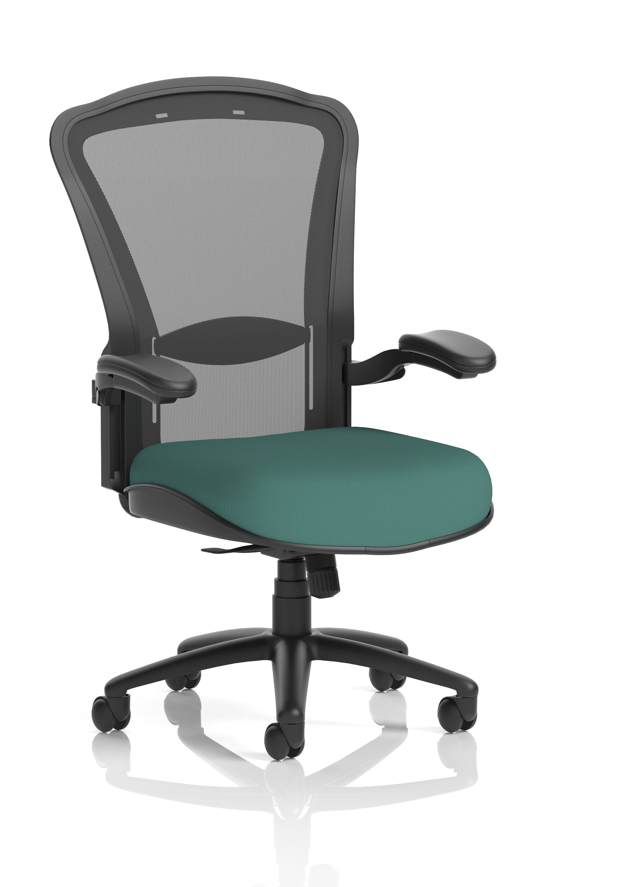 Houston High Mesh Back Heavy Duty Task Operator Office Chair with Arms