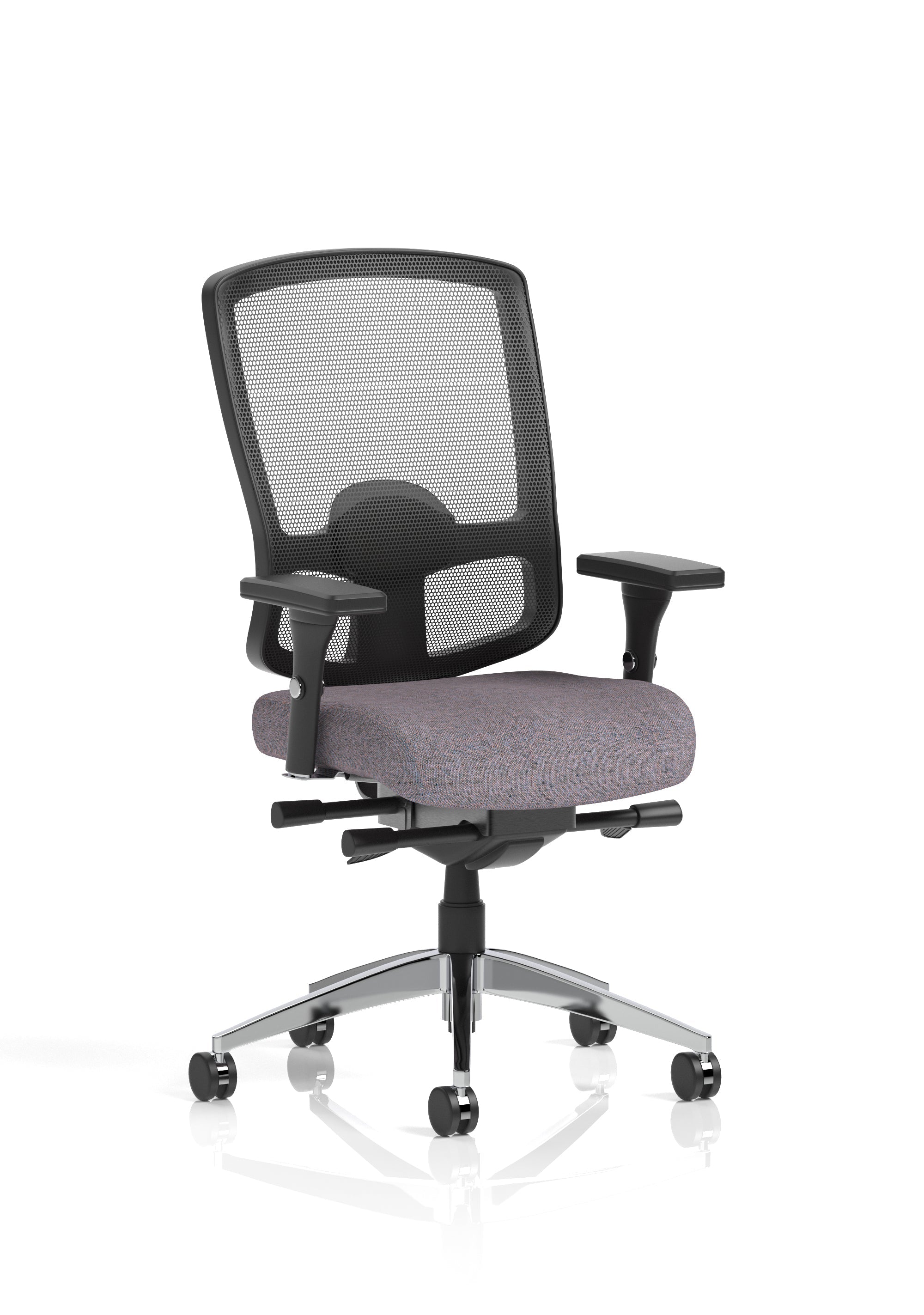 Regent High Mesh Back Ergonomic Task Operator Office Chair with Arms