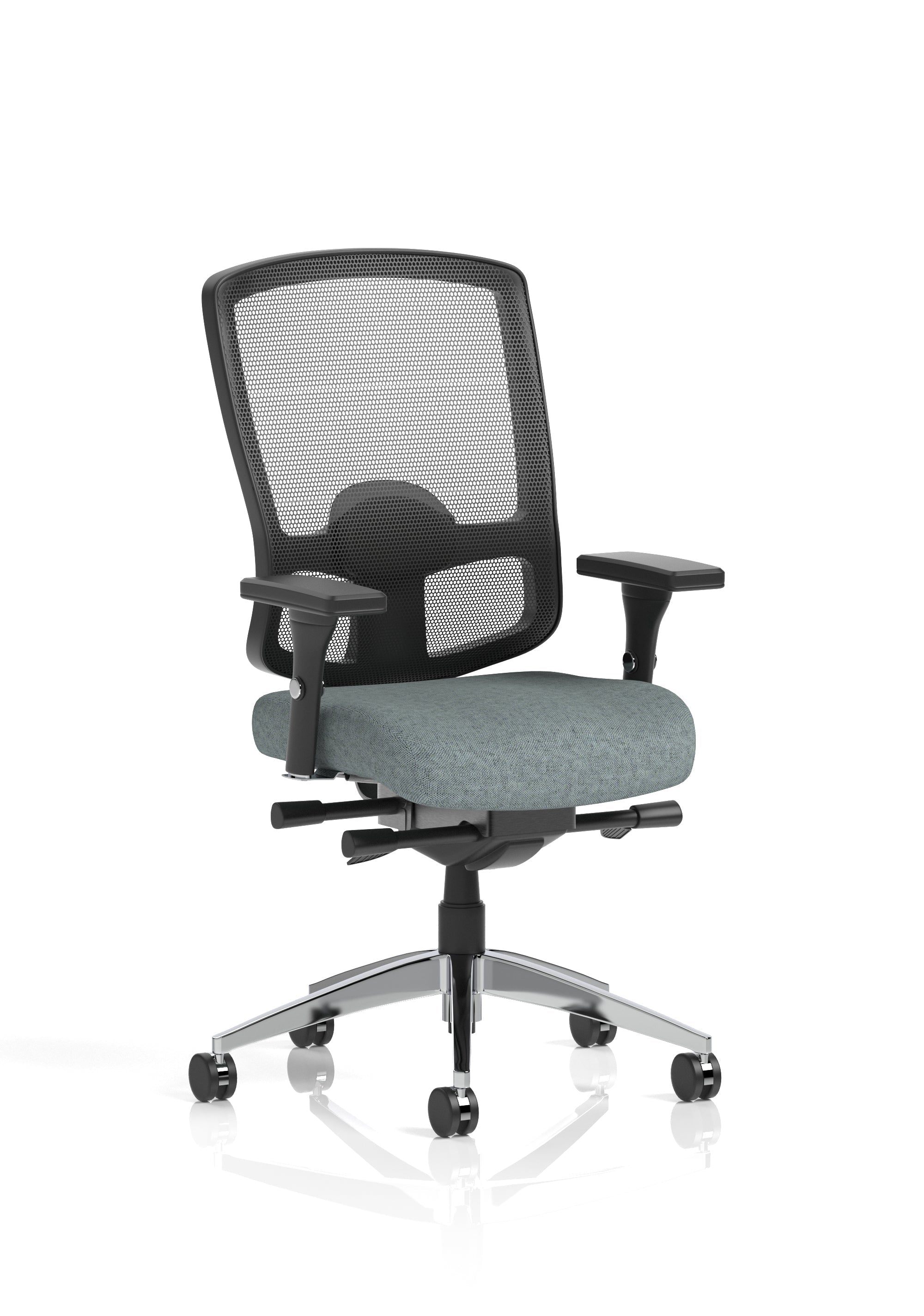 Regent High Mesh Back Ergonomic Task Operator Office Chair with Arms