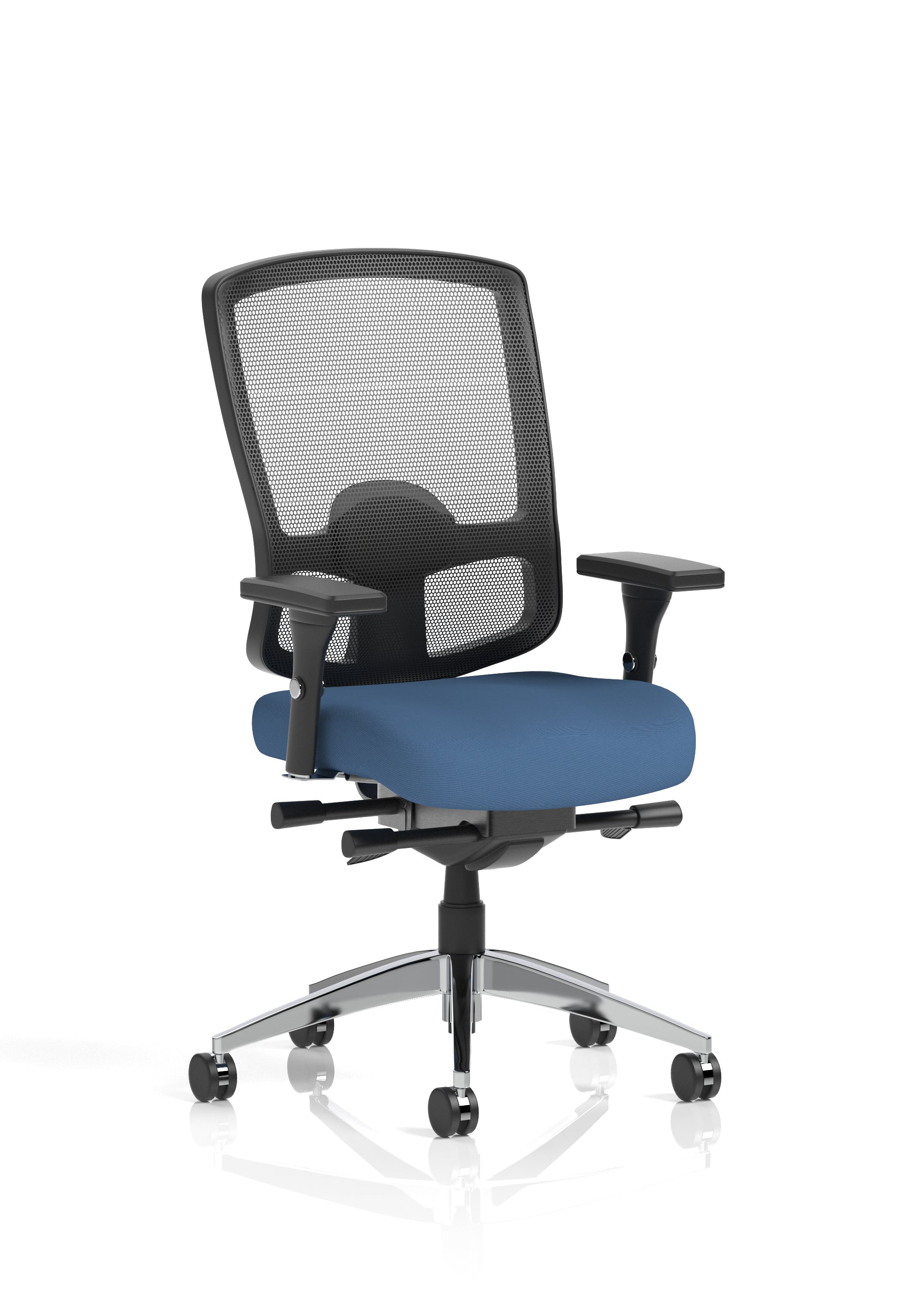 Regent High Mesh Back Ergonomic Task Operator Office Chair with Arms