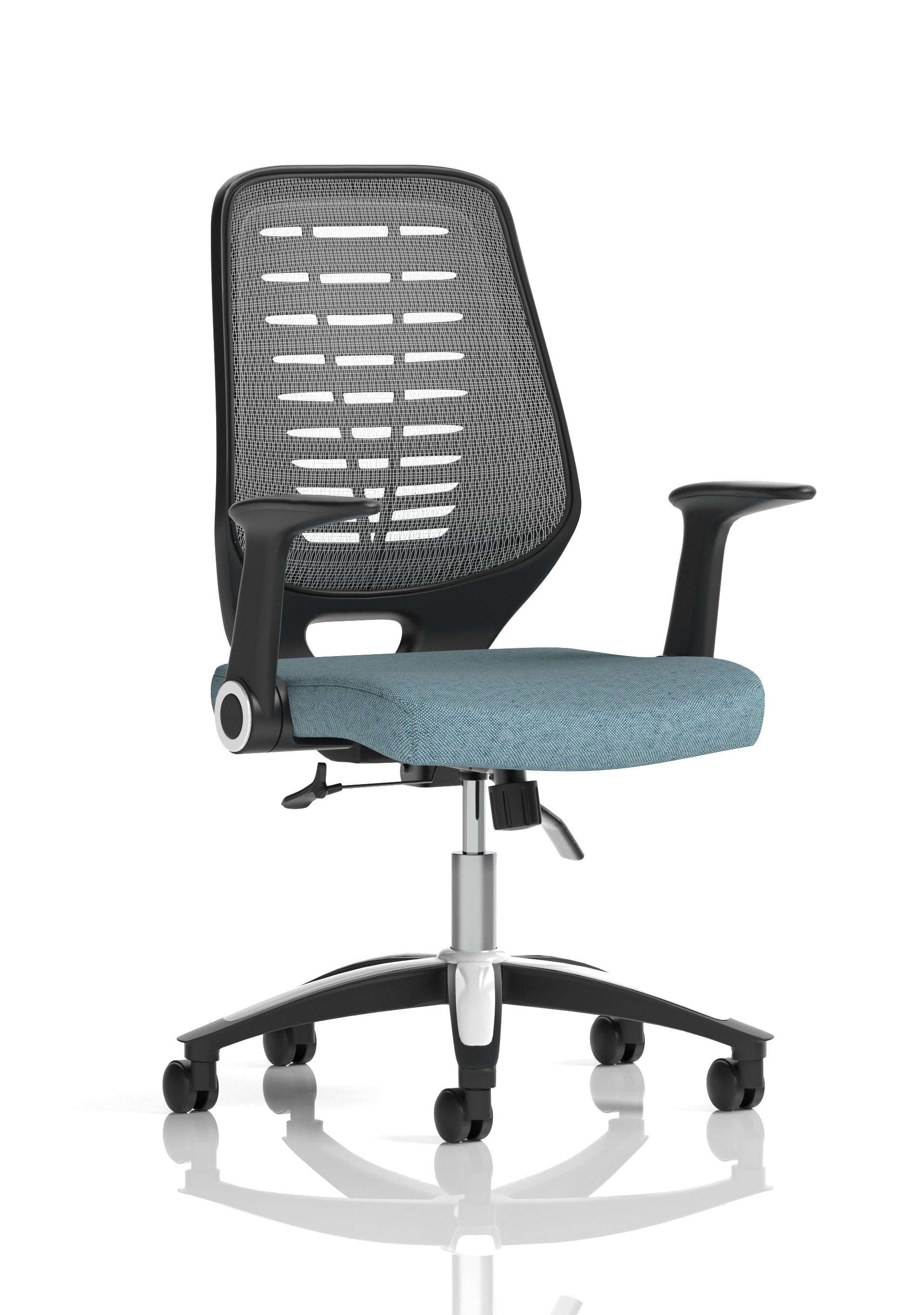 Relay Medium Mesh Back Task Operator Office Chair with Arms