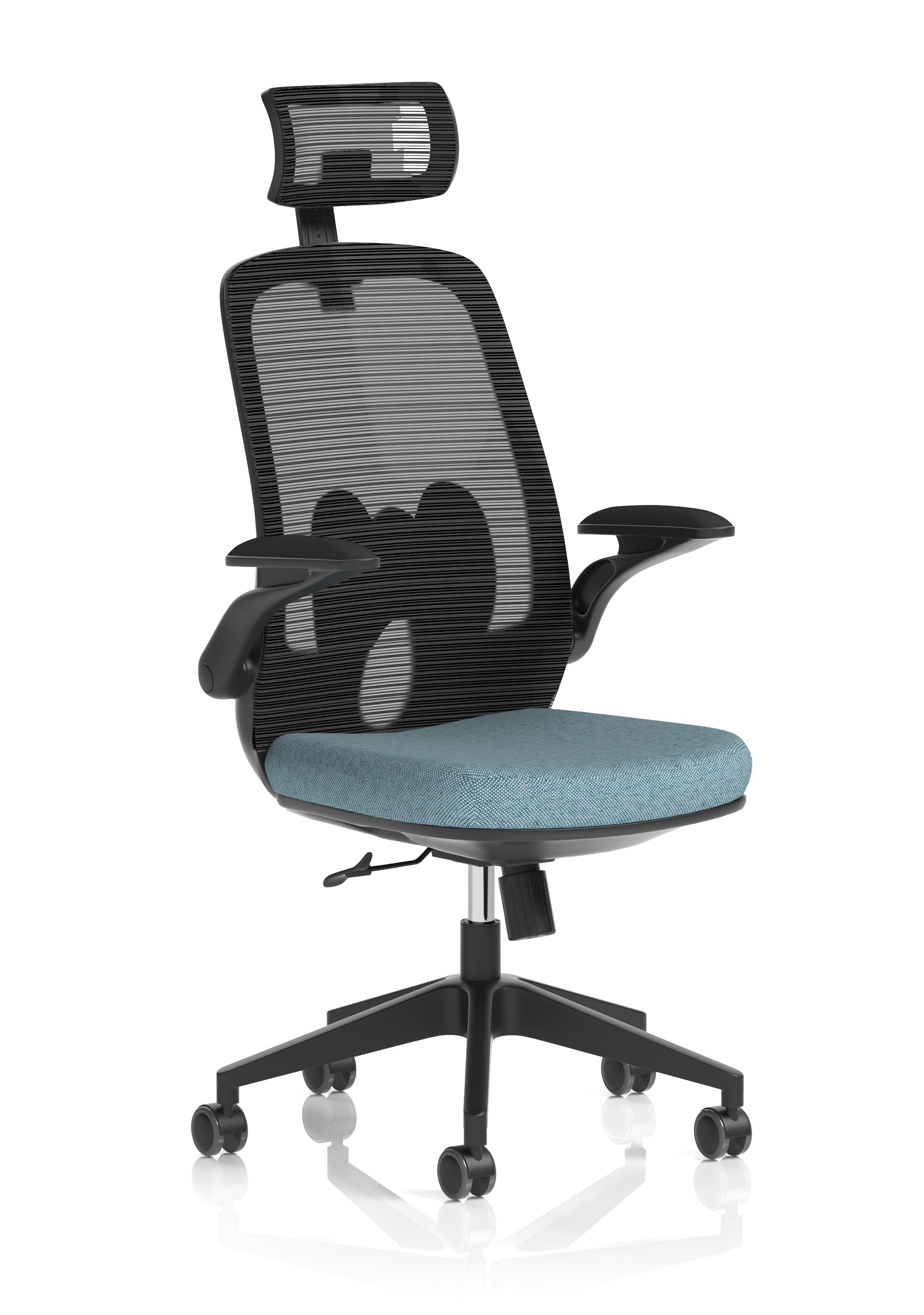 Sigma Executive Mesh Chair With Folding Arms