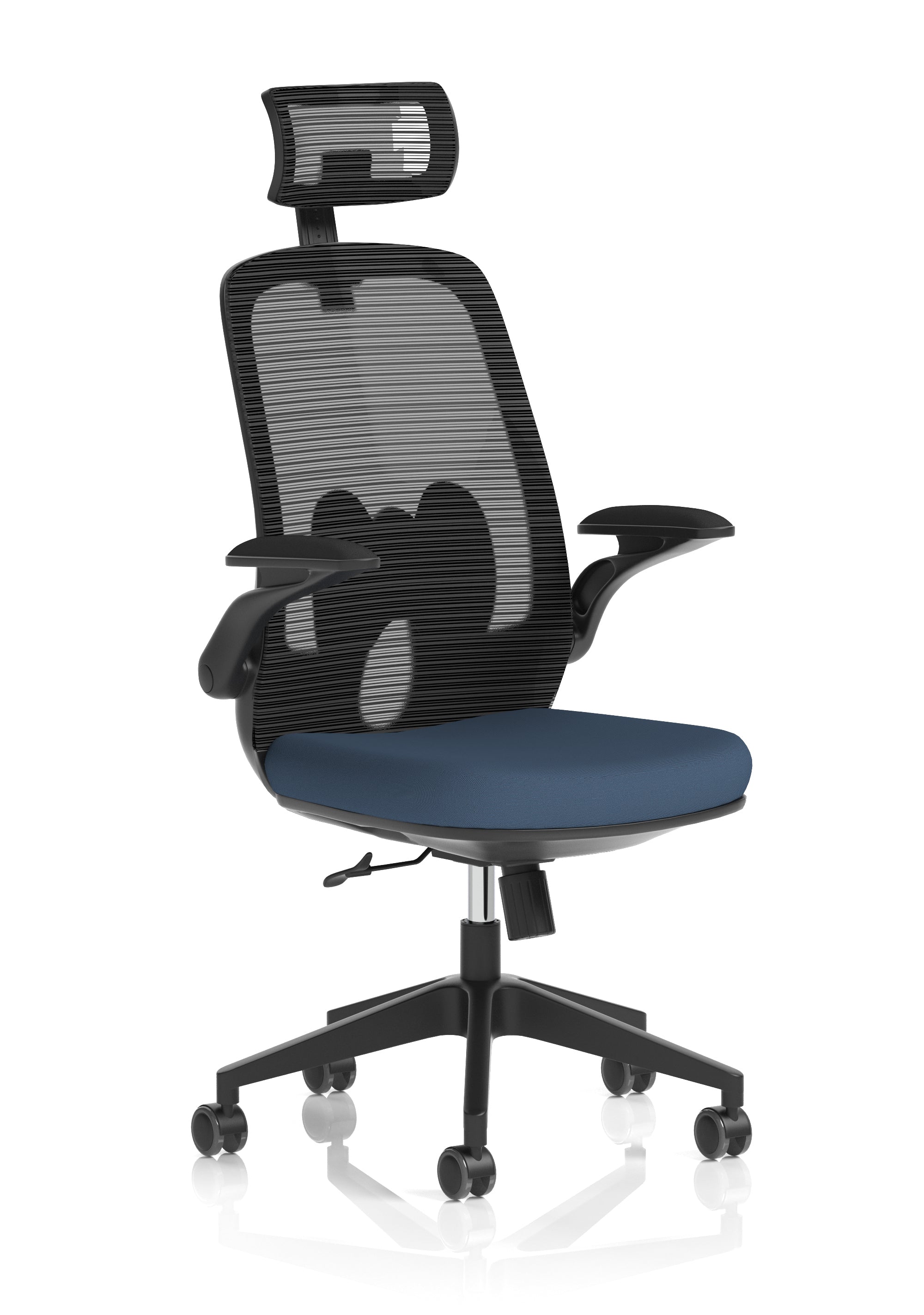 Sigma Executive Mesh Chair With Folding Arms