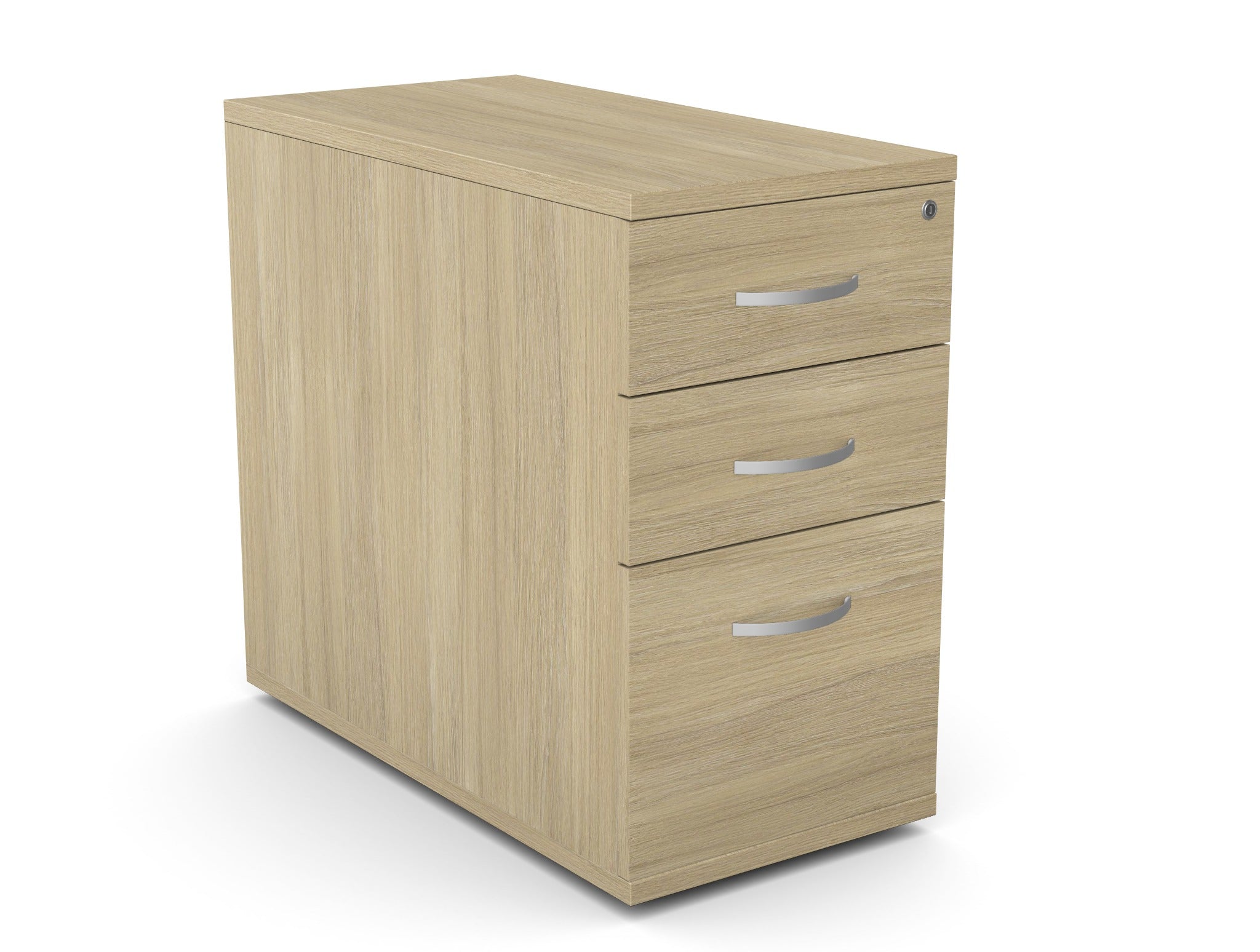 Edit Office KITO 3 Drawer Desk High Pedestal with Filing Drawer