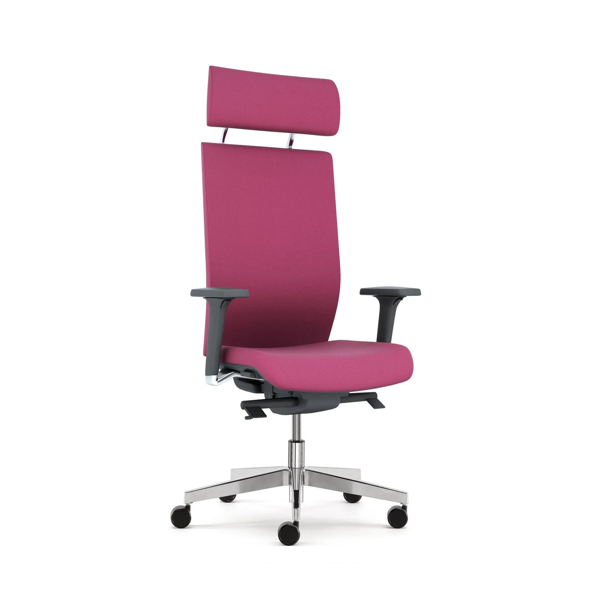 KIND Executive Chair with Aluminium Arms - New Image Office Design Ltd