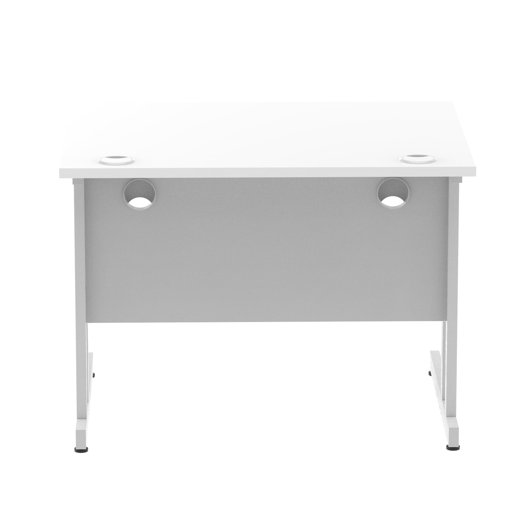 Impulse 1000mm Straight Desk Cantilever Leg