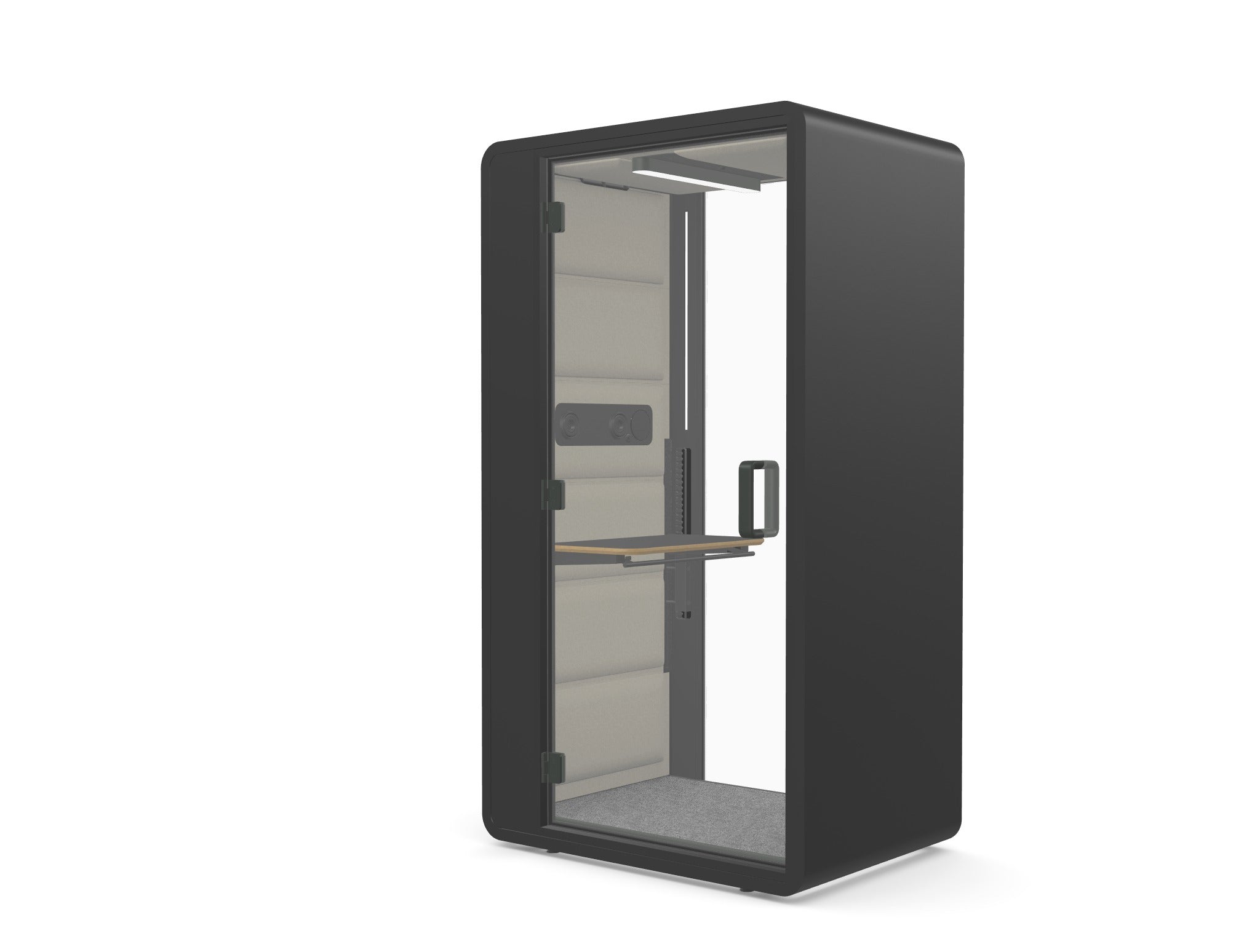 HushFree.S Acoustic Booth UK | Office Phone & Video Pod