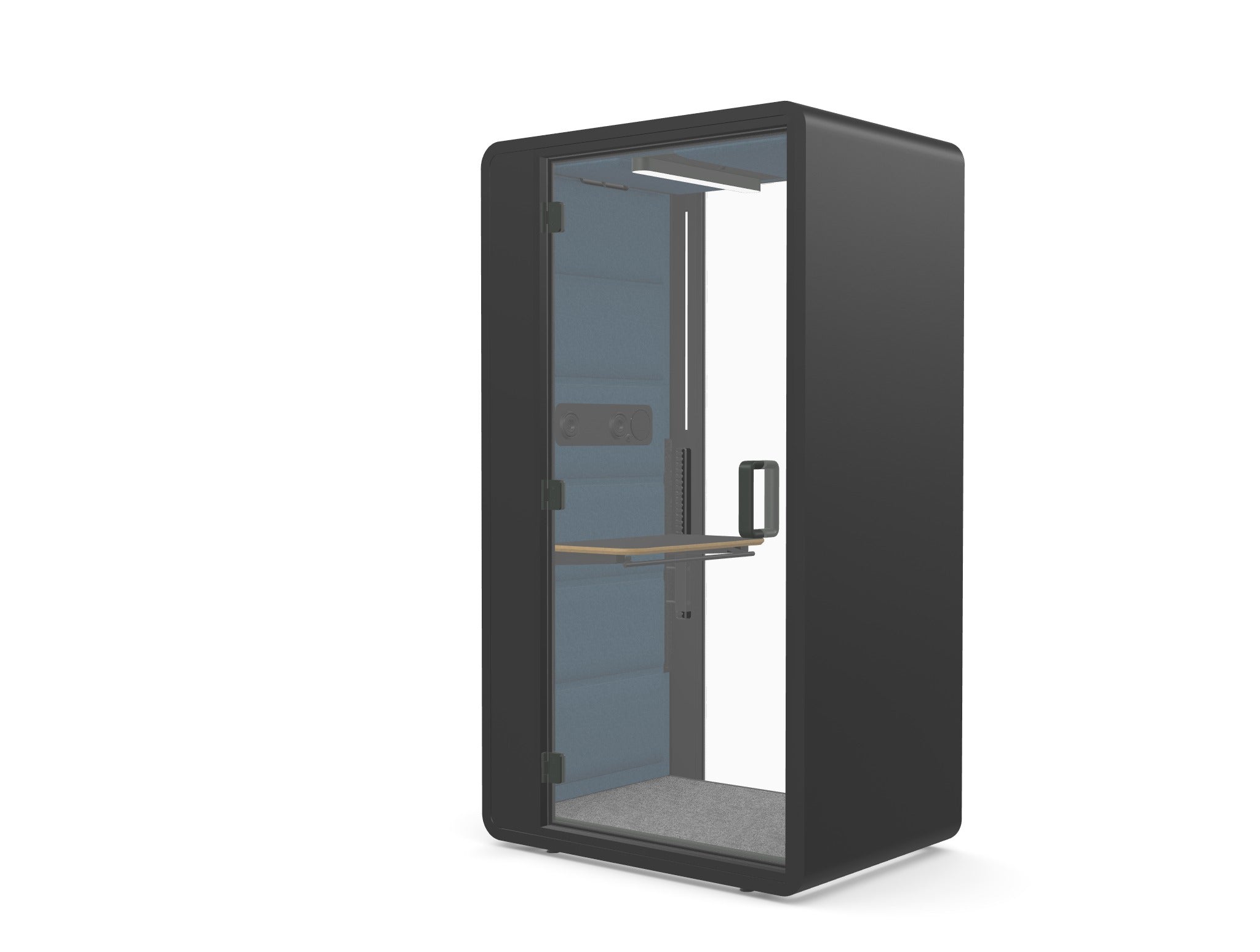 HushFree.S Acoustic Booth UK | Office Phone & Video Pod
