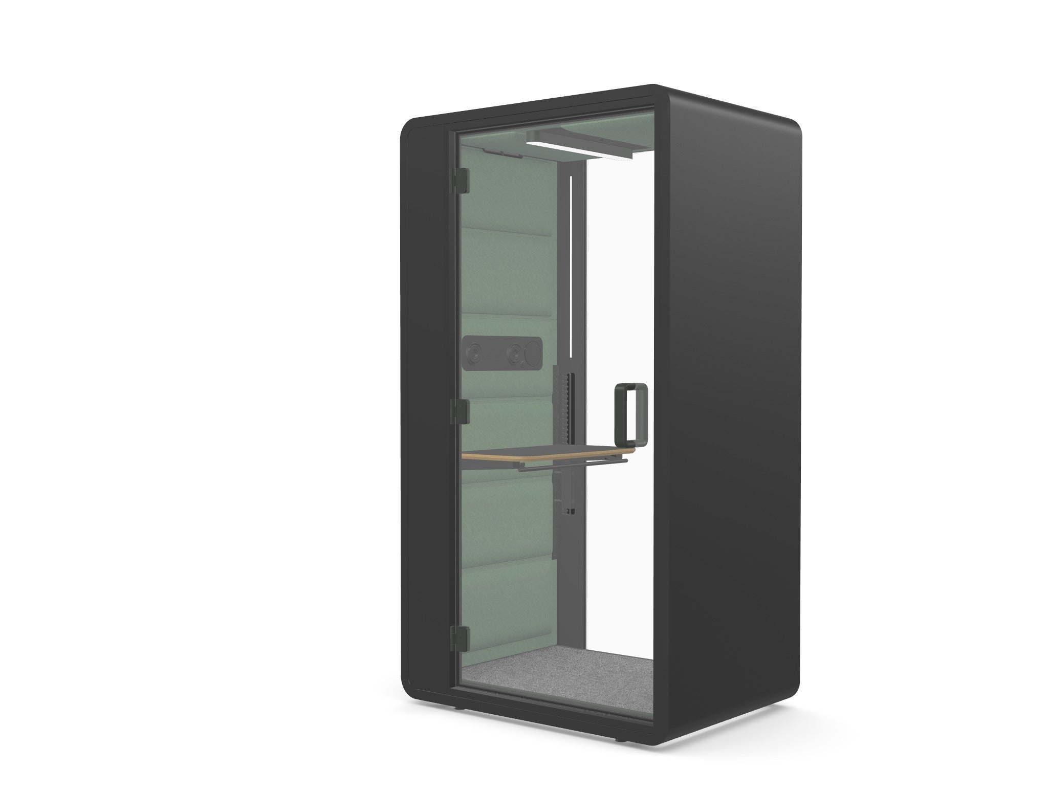 HushFree.S Acoustic Booth UK | Office Phone & Video Pod