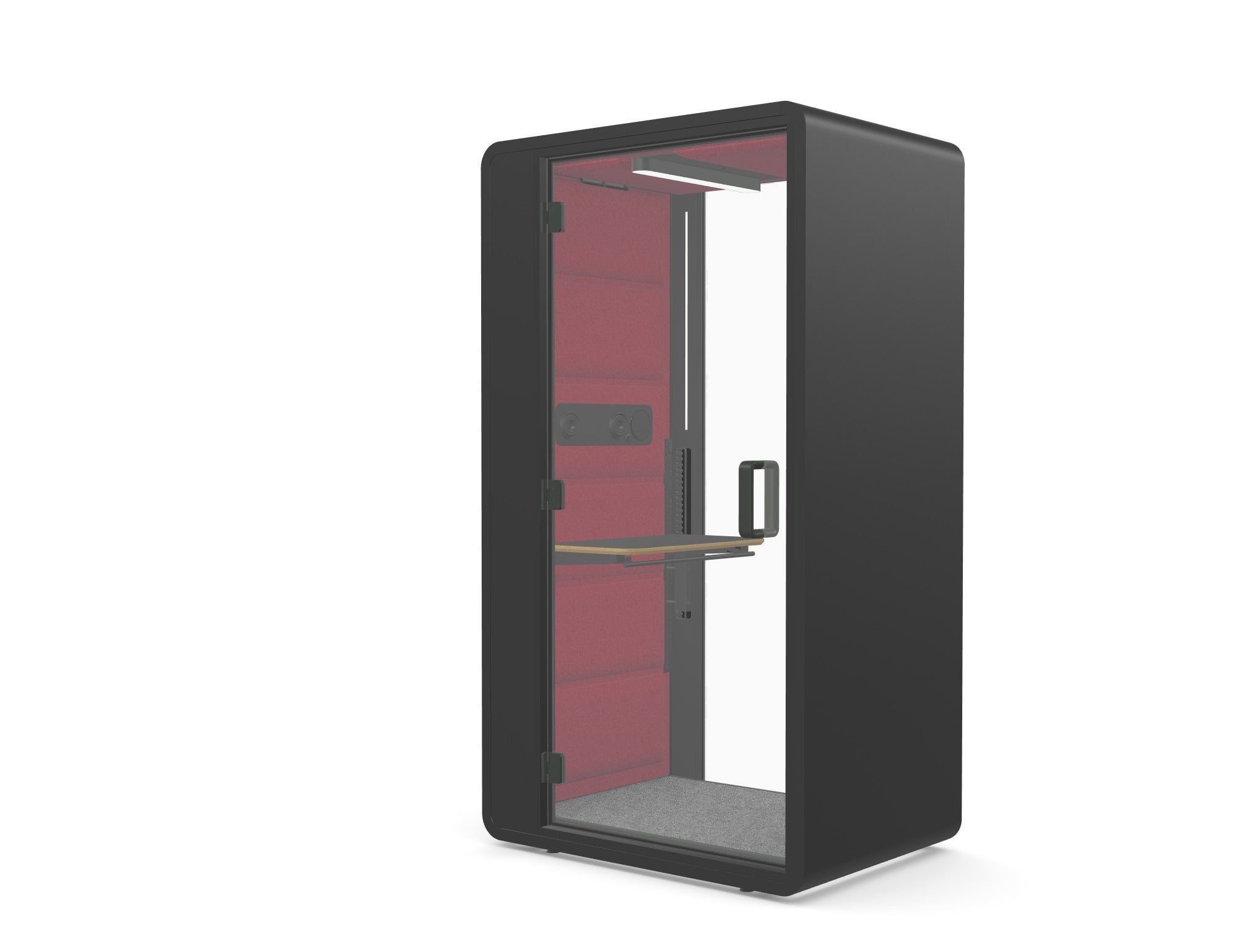 HushFree.S Acoustic Booth UK | Office Phone & Video Pod