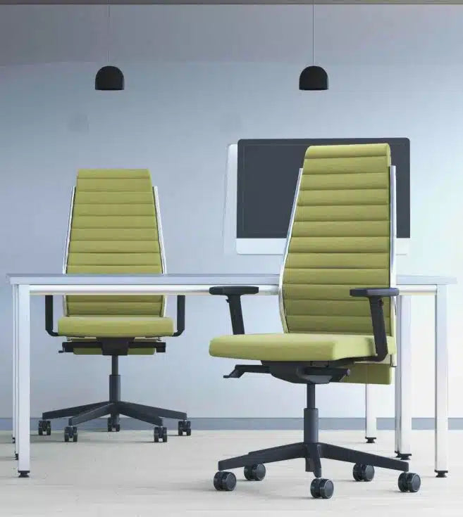 PLAN Ribbed Back Executive Chair - New Image Office Design Ltd
