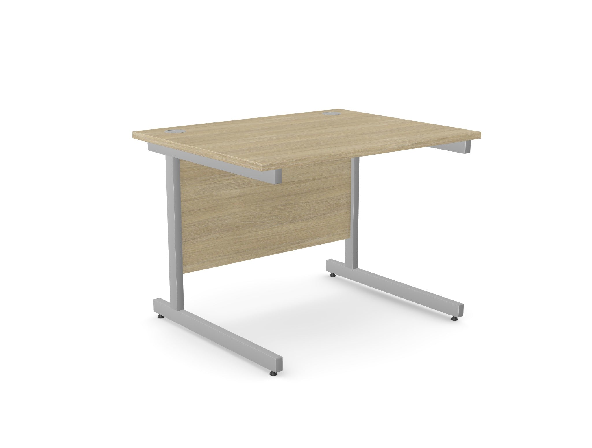 Ashford Twin Leg Straight Desk 800mm Deep