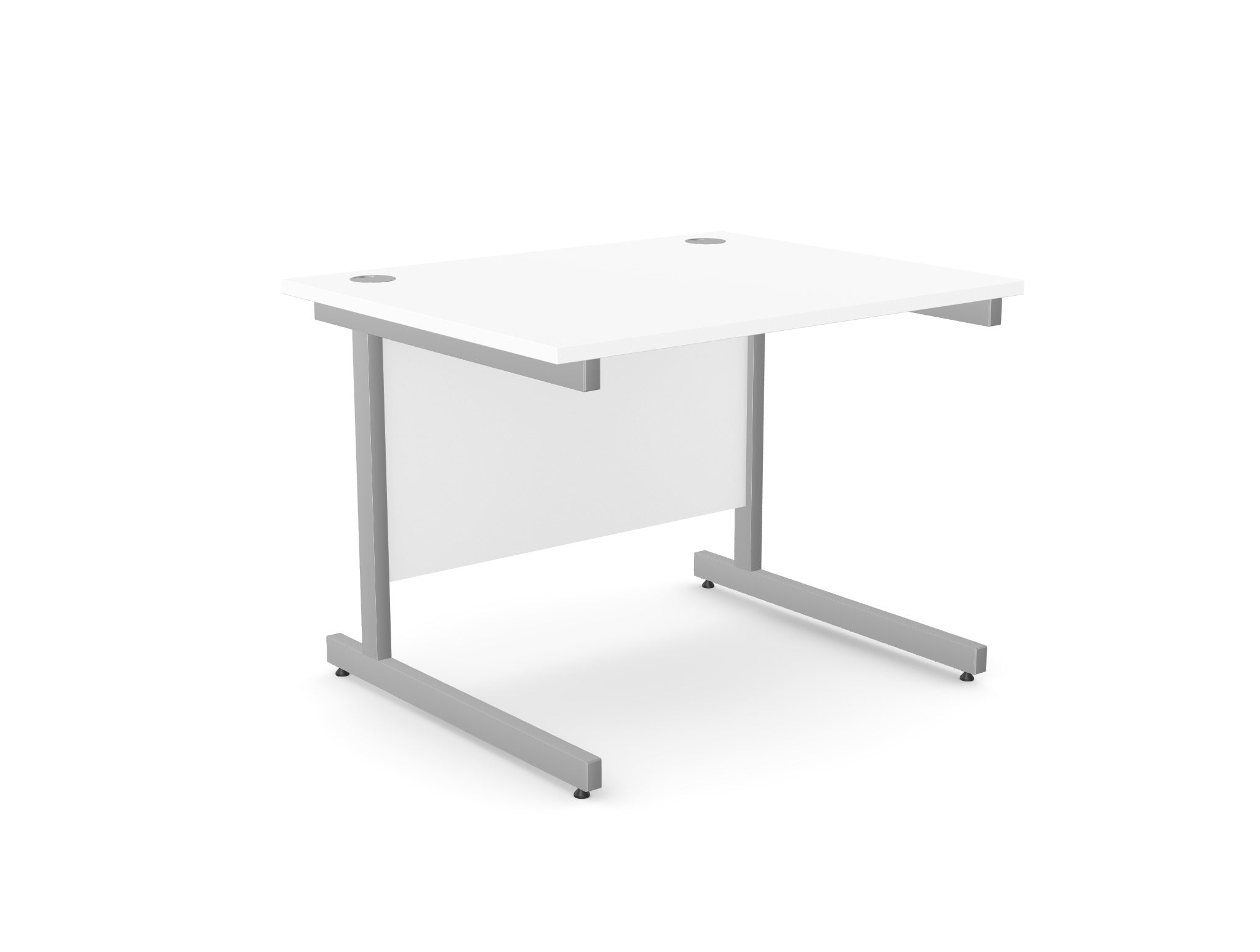 Ashford Twin Leg Straight Desk 800mm Deep