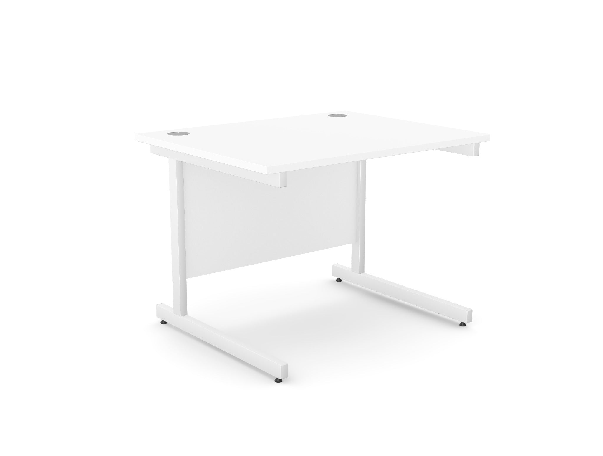 Ashford Twin Leg Straight Desk 800mm Deep