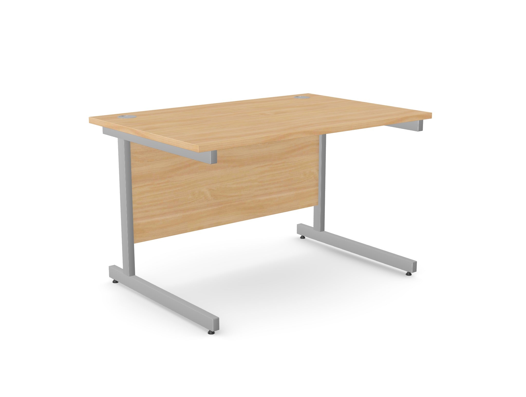 Ashford Twin Leg Straight Desk 800mm Deep