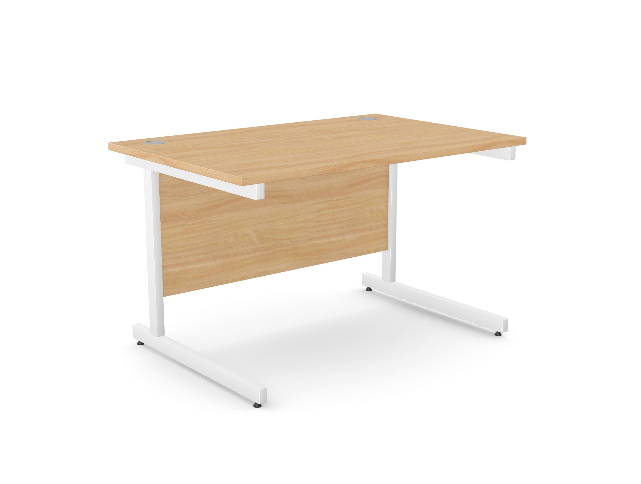 Ashford Twin Leg Straight Desk 800mm Deep