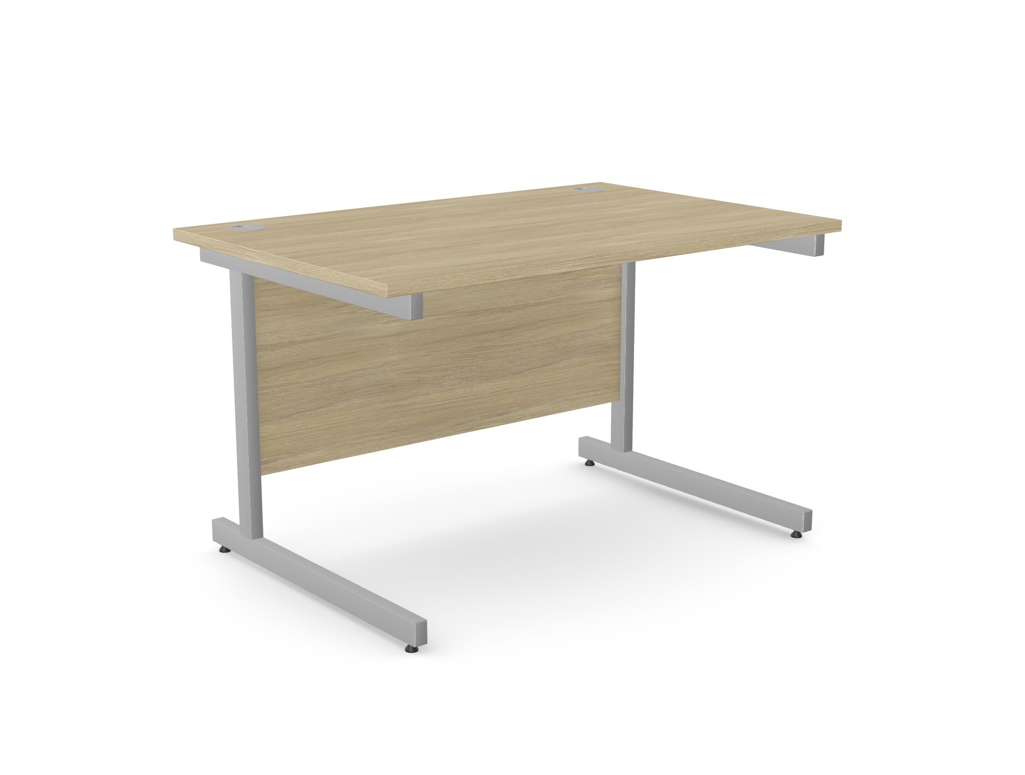 Ashford Twin Leg Straight Desk 800mm Deep