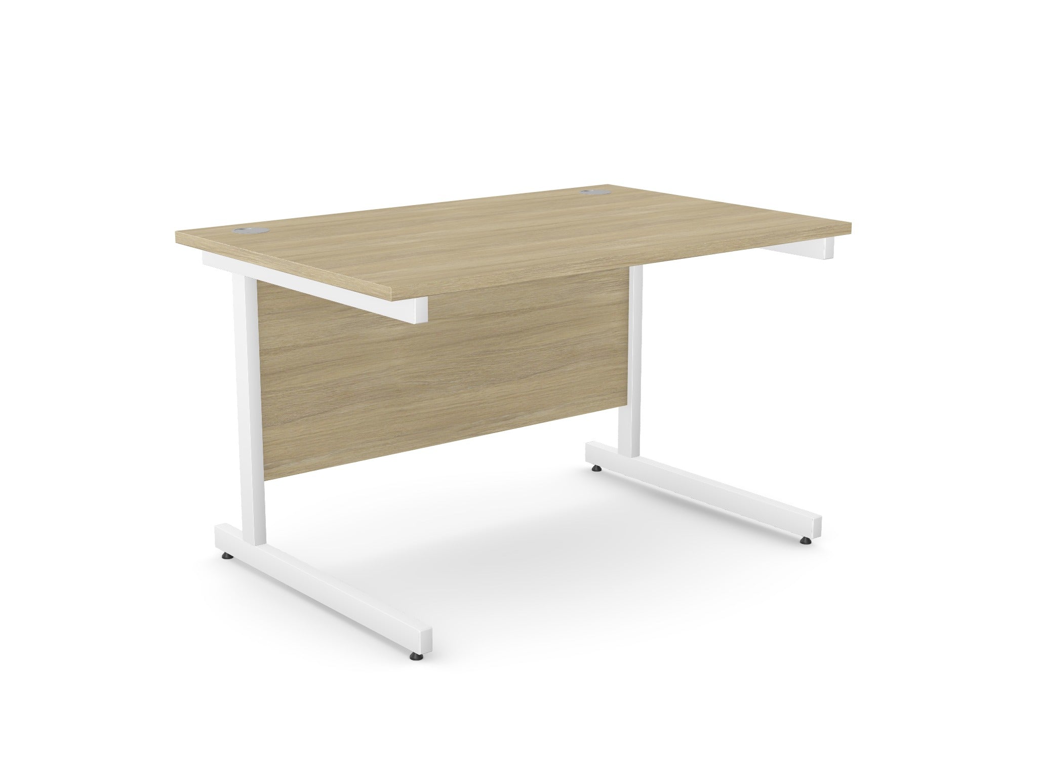 Ashford Twin Leg Straight Desk 800mm Deep