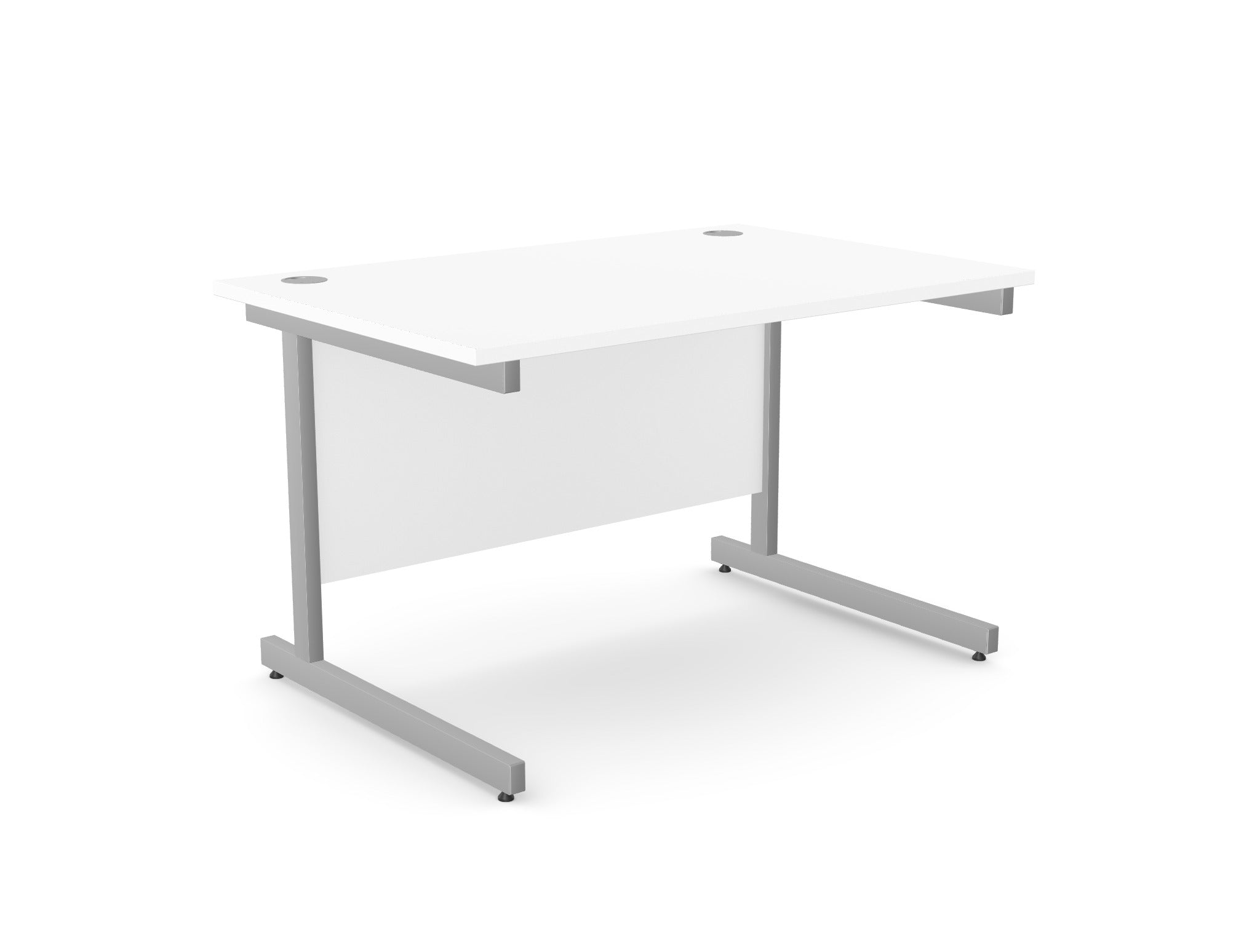 Ashford Twin Leg Straight Desk 800mm Deep