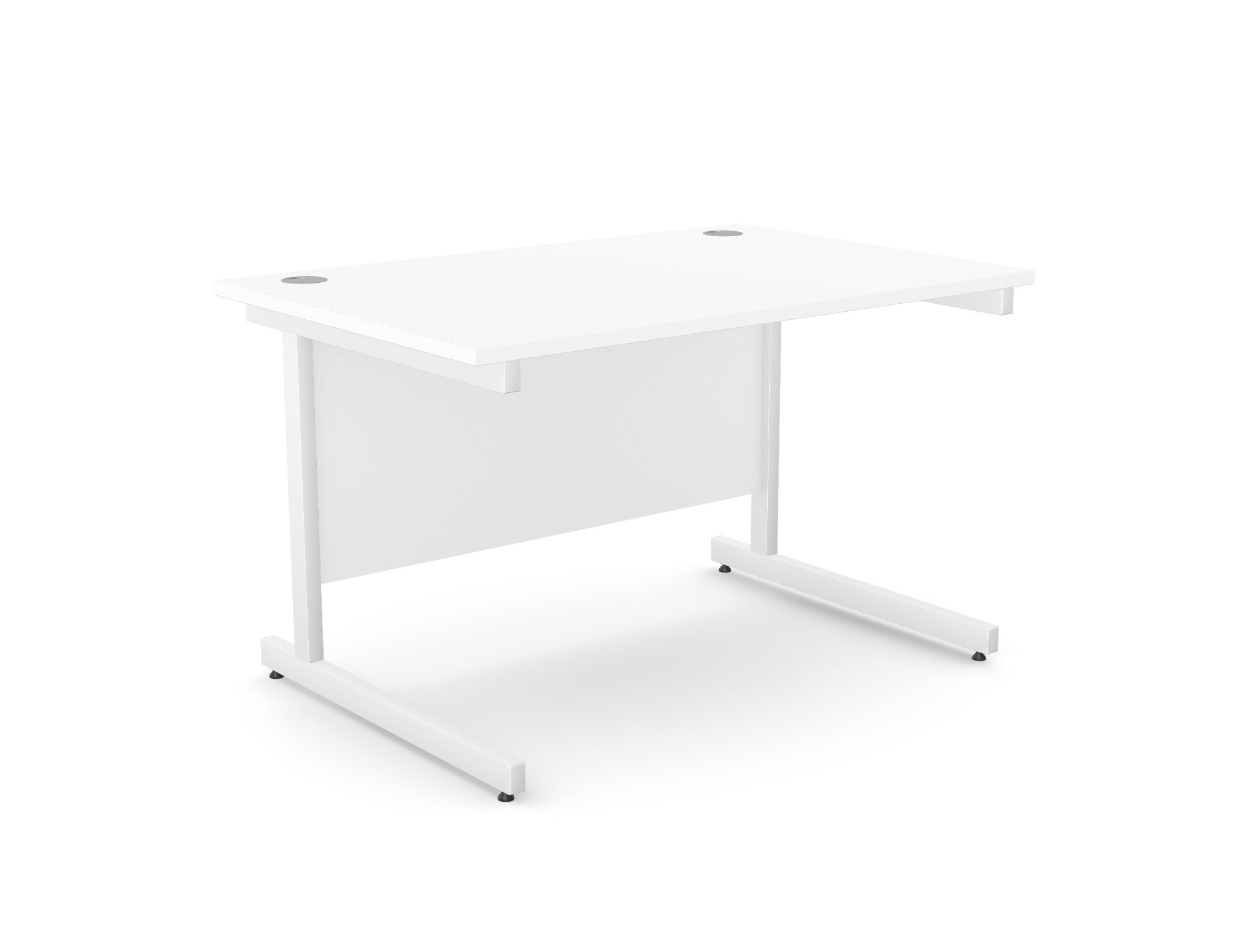 Ashford Twin Leg Straight Desk 800mm Deep