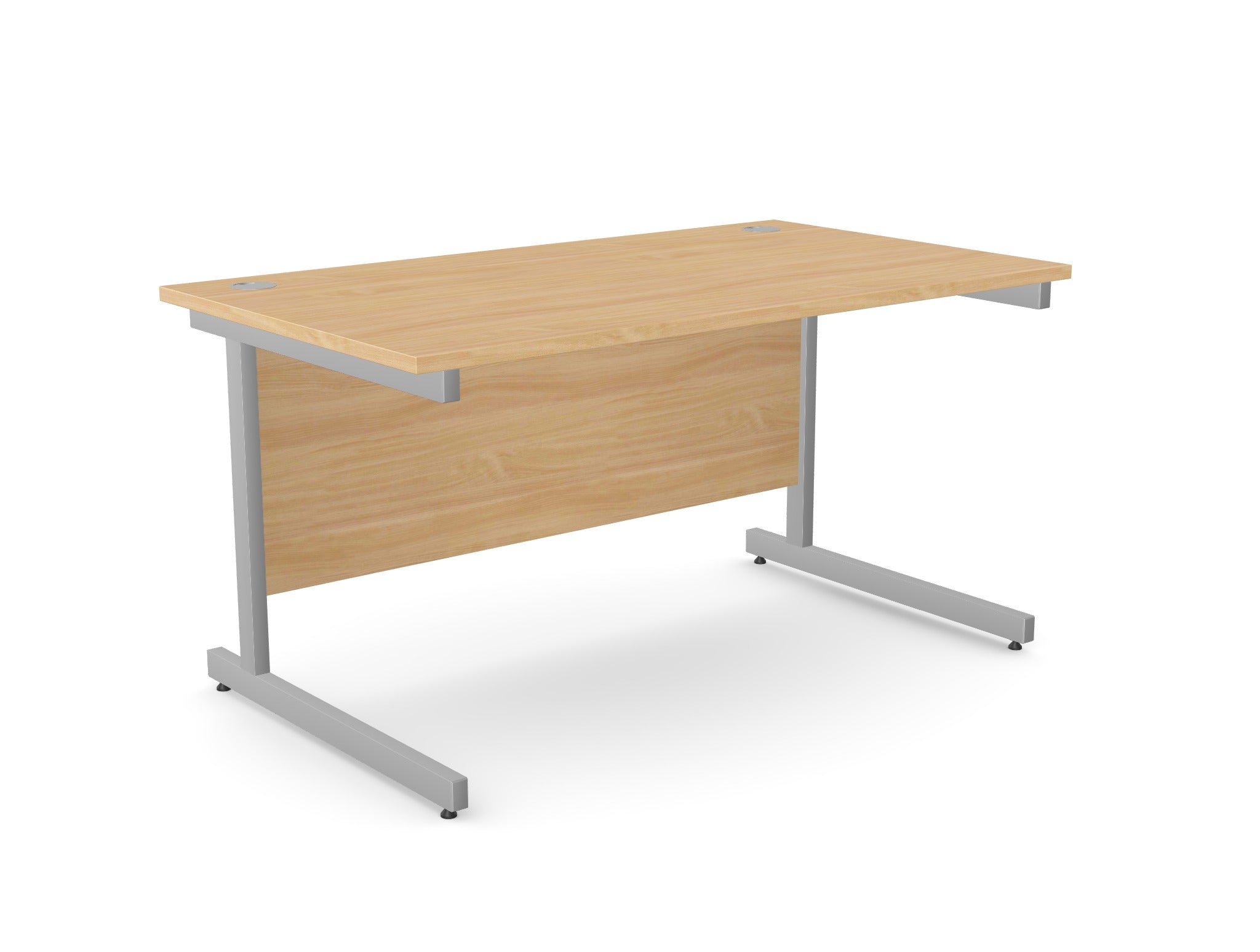 Ashford Twin Leg Straight Desk 800mm Deep