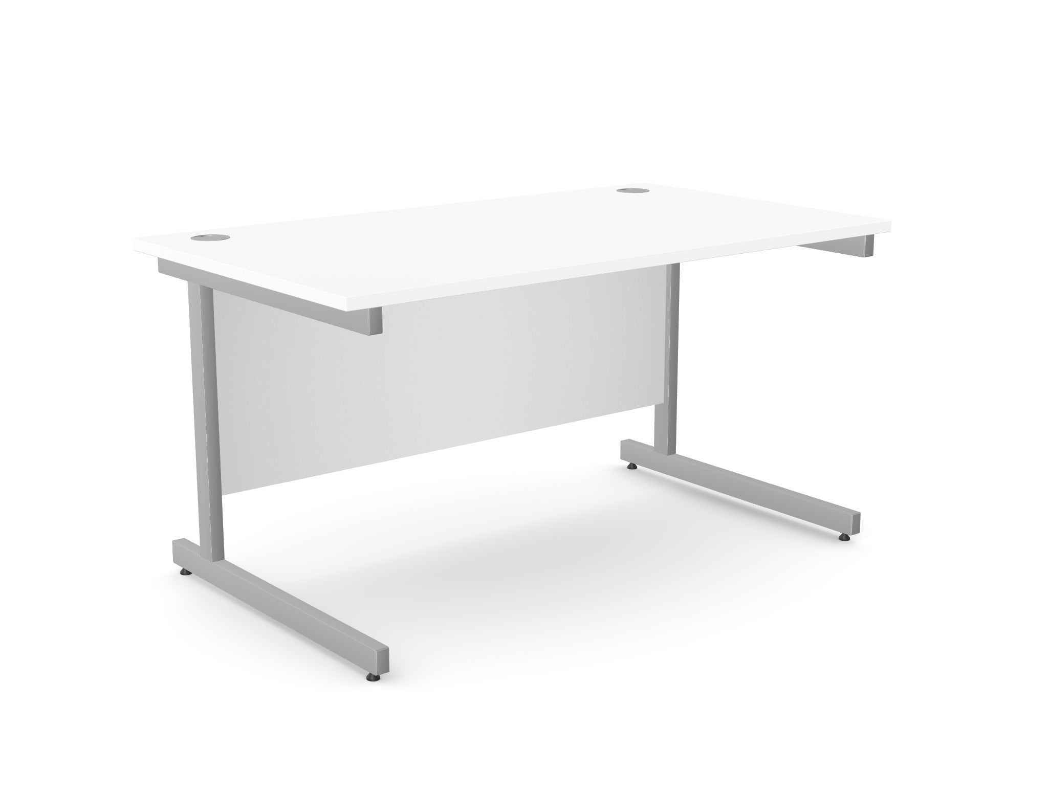 Ashford Twin Leg Straight Desk 800mm Deep