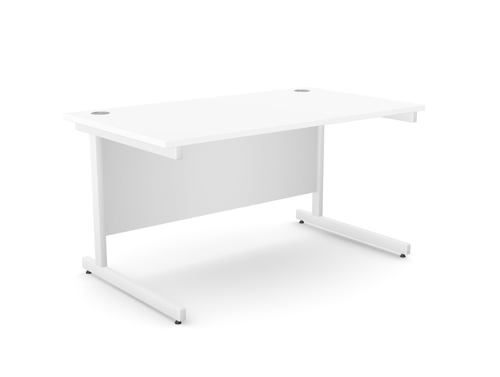 Ashford Twin Leg Straight Desk 800mm Deep