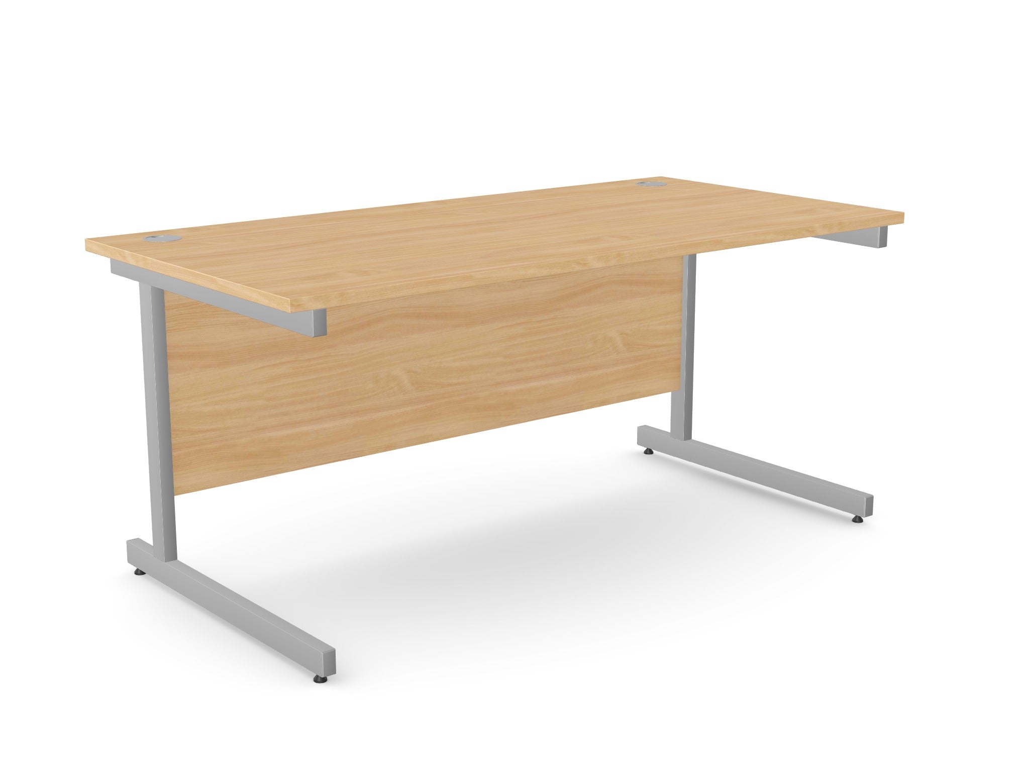 Ashford Twin Leg Straight Desk 800mm Deep