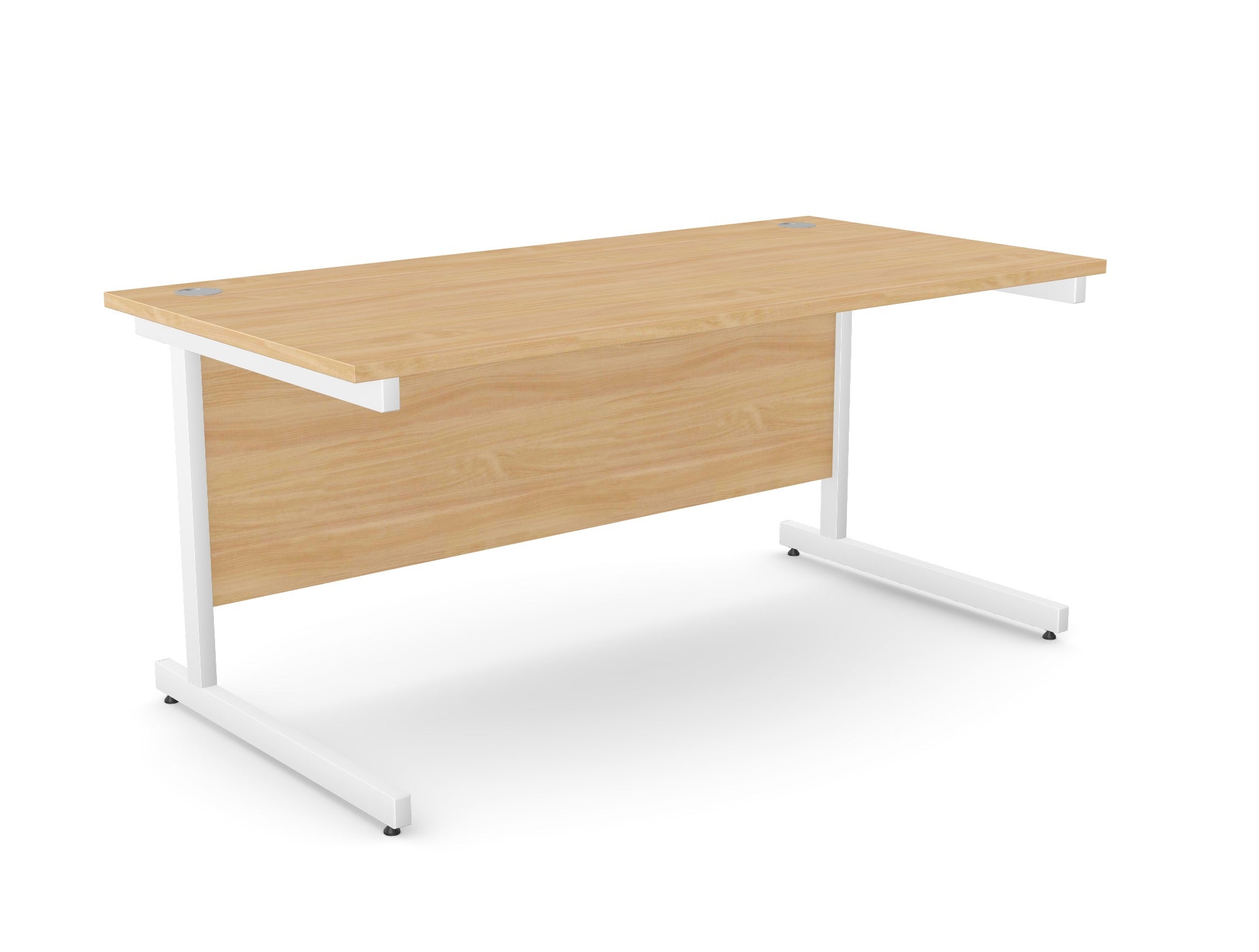 Ashford Twin Leg Straight Desk 800mm Deep