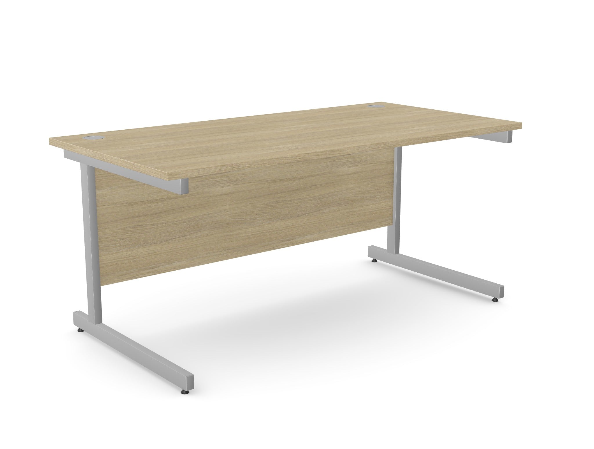 Ashford Twin Leg Straight Desk 800mm Deep
