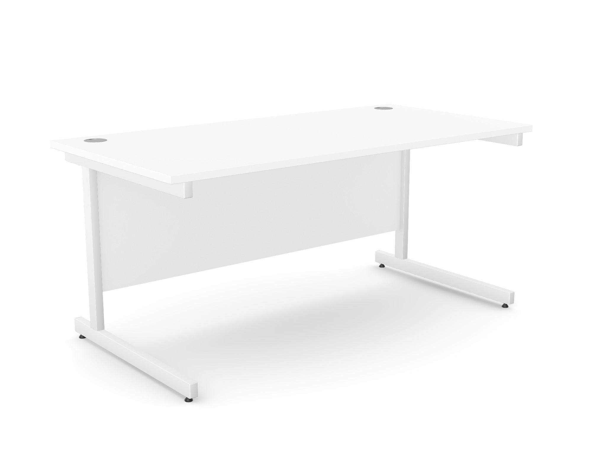 Ashford Twin Leg Straight Desk 800mm Deep
