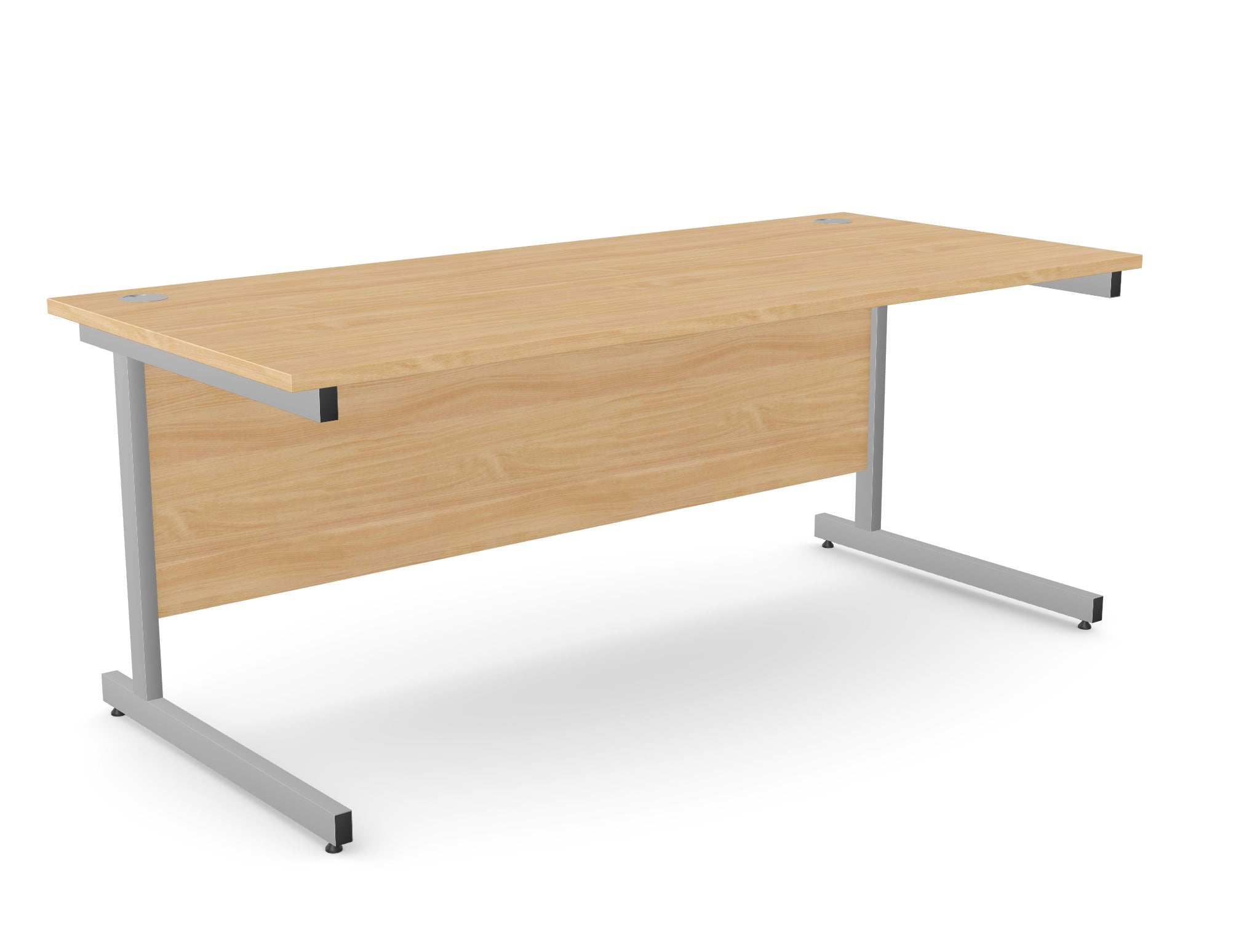 Ashford Twin Leg Straight Desk 800mm Deep