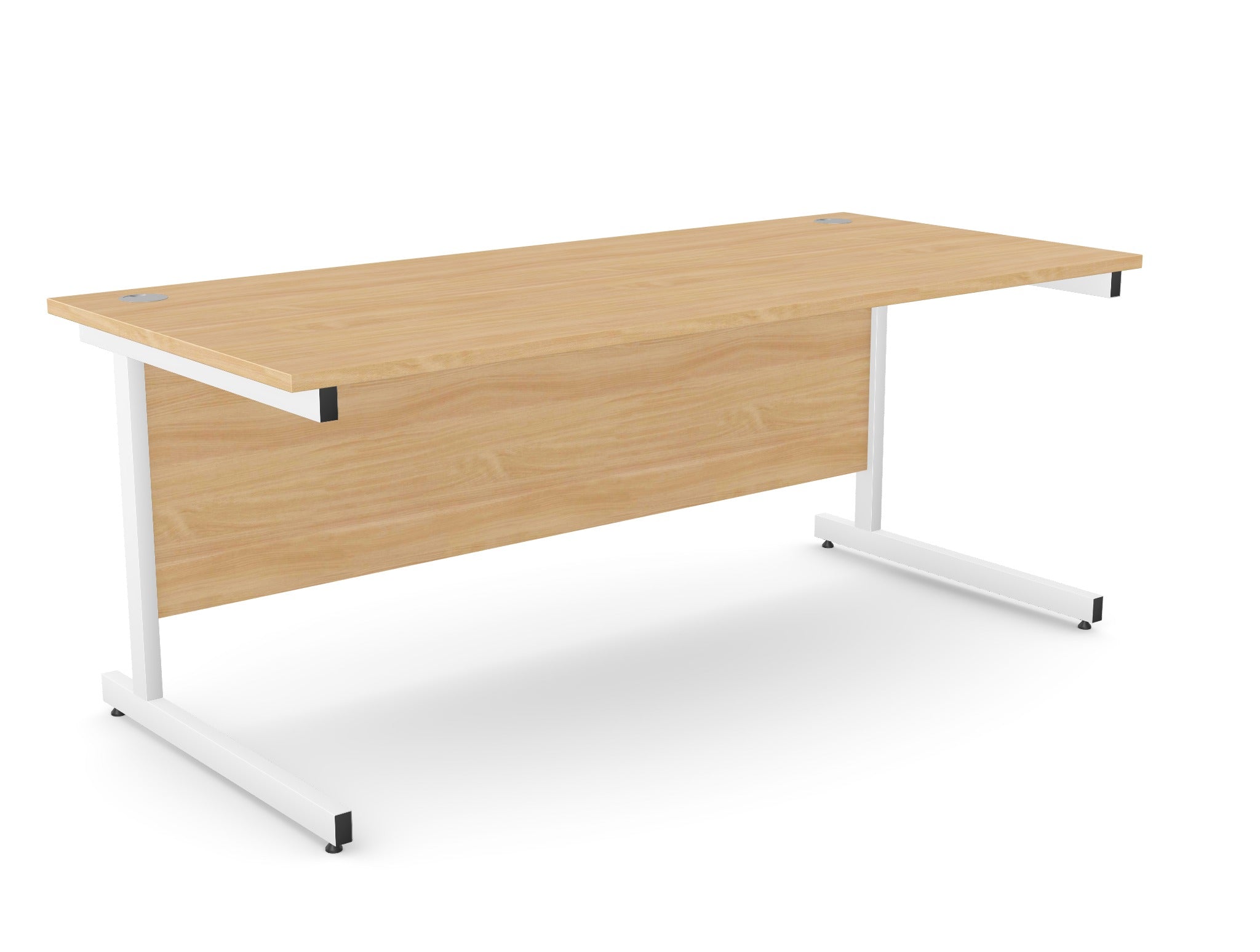 Ashford Twin Leg Straight Desk 800mm Deep