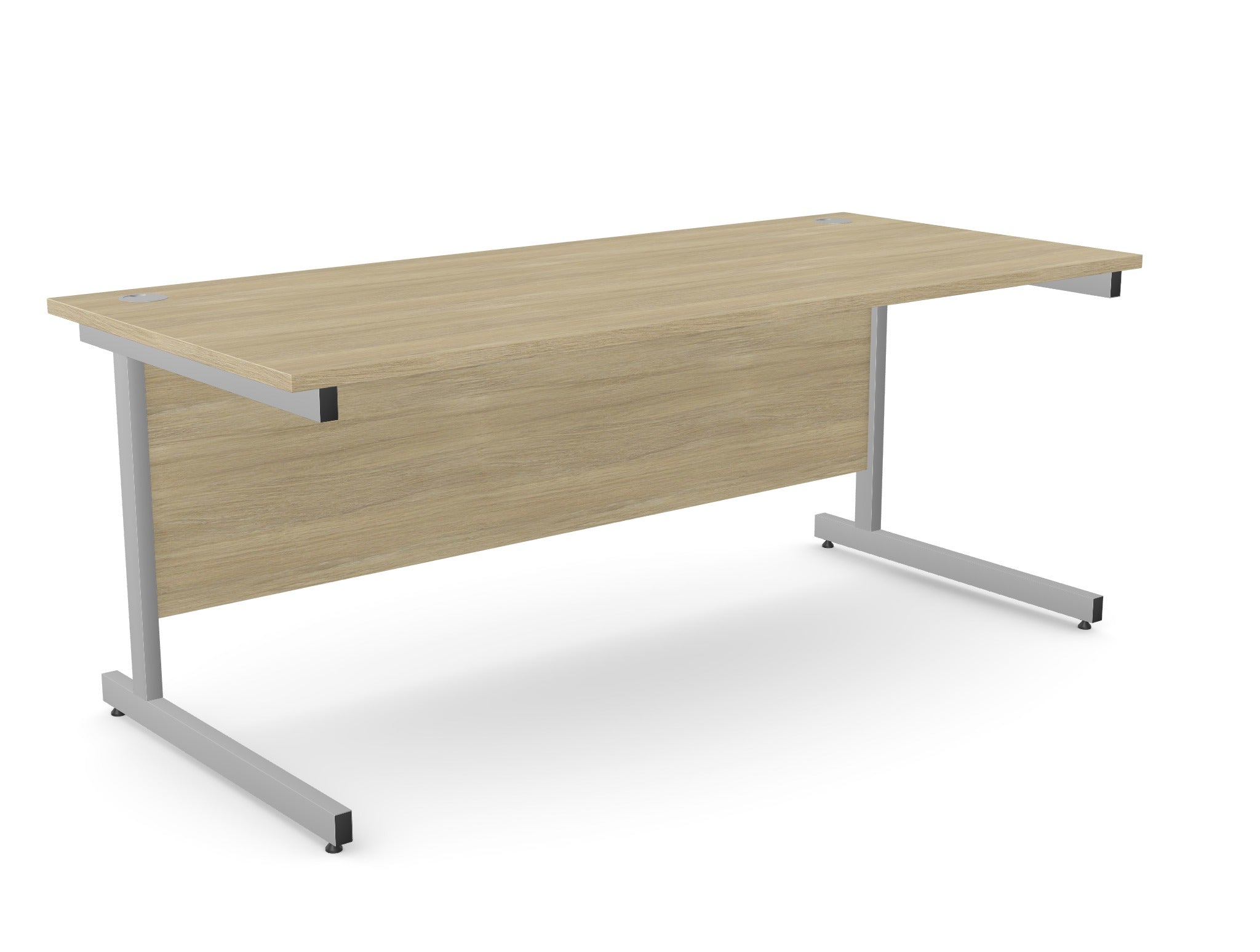 Ashford Twin Leg Straight Desk 800mm Deep