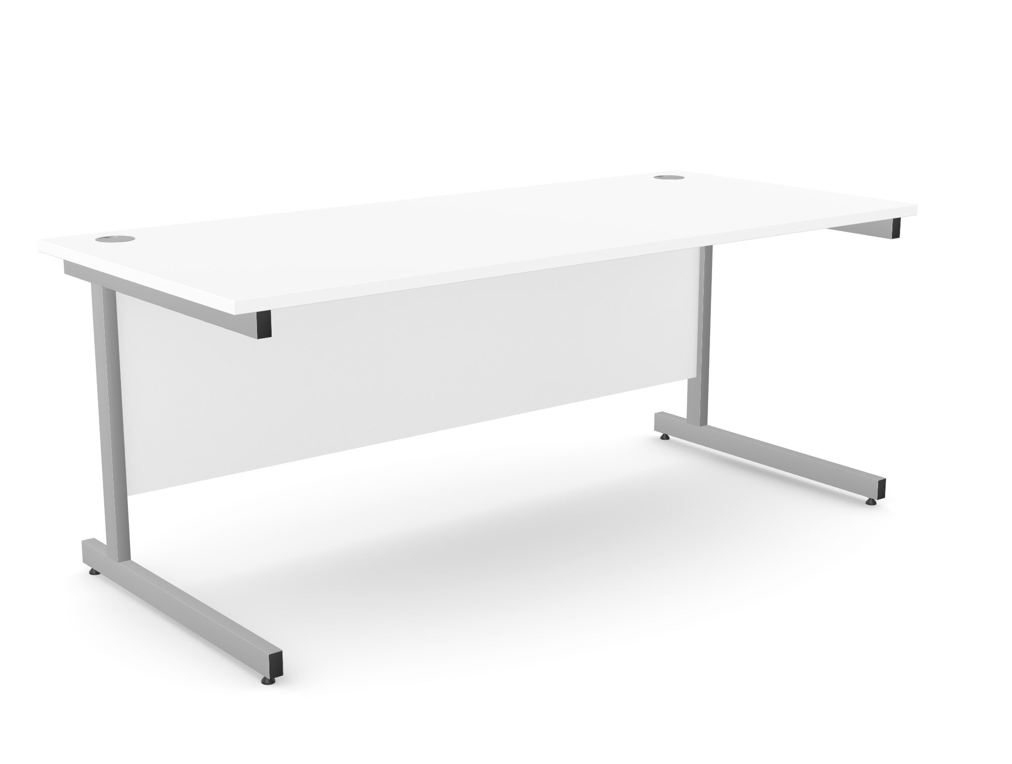 Ashford Twin Leg Straight Desk 800mm Deep