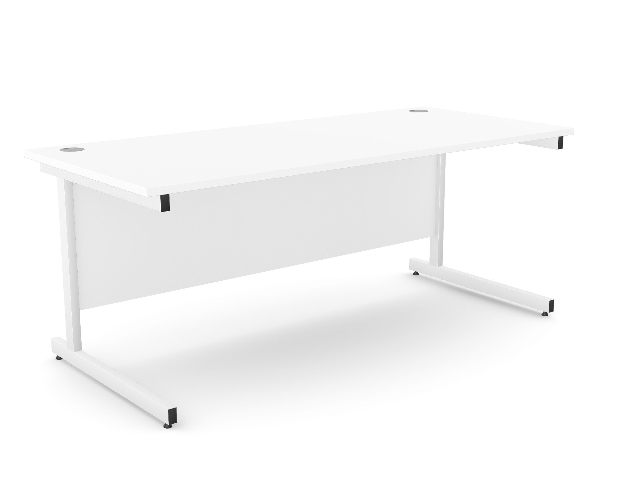 Ashford Twin Leg Straight Desk 800mm Deep