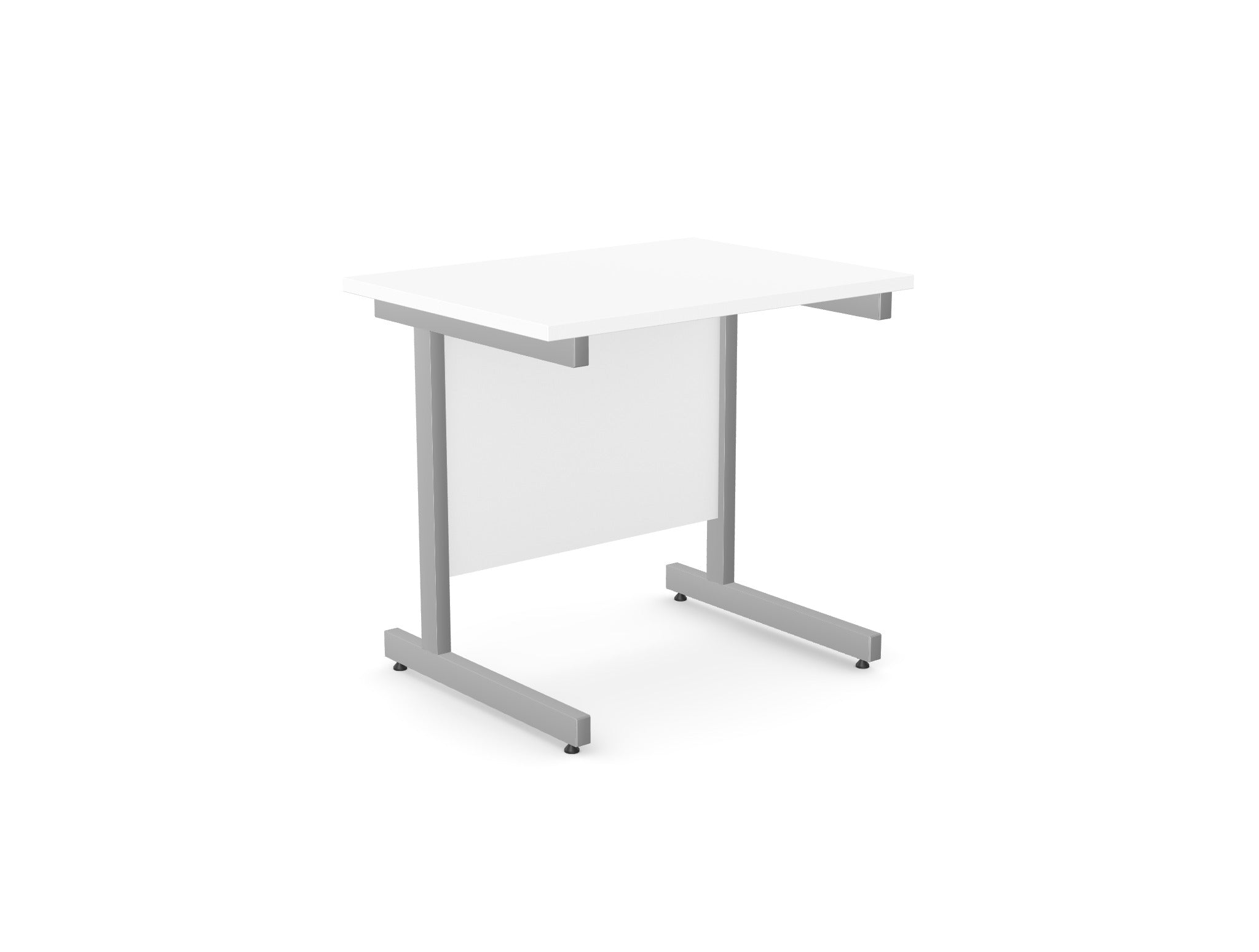 ashford twin leg rectangular desk 600mm deep