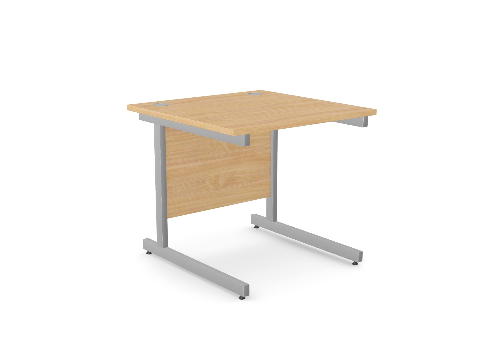 Ashford Twin Leg Straight Desk 800mm Deep