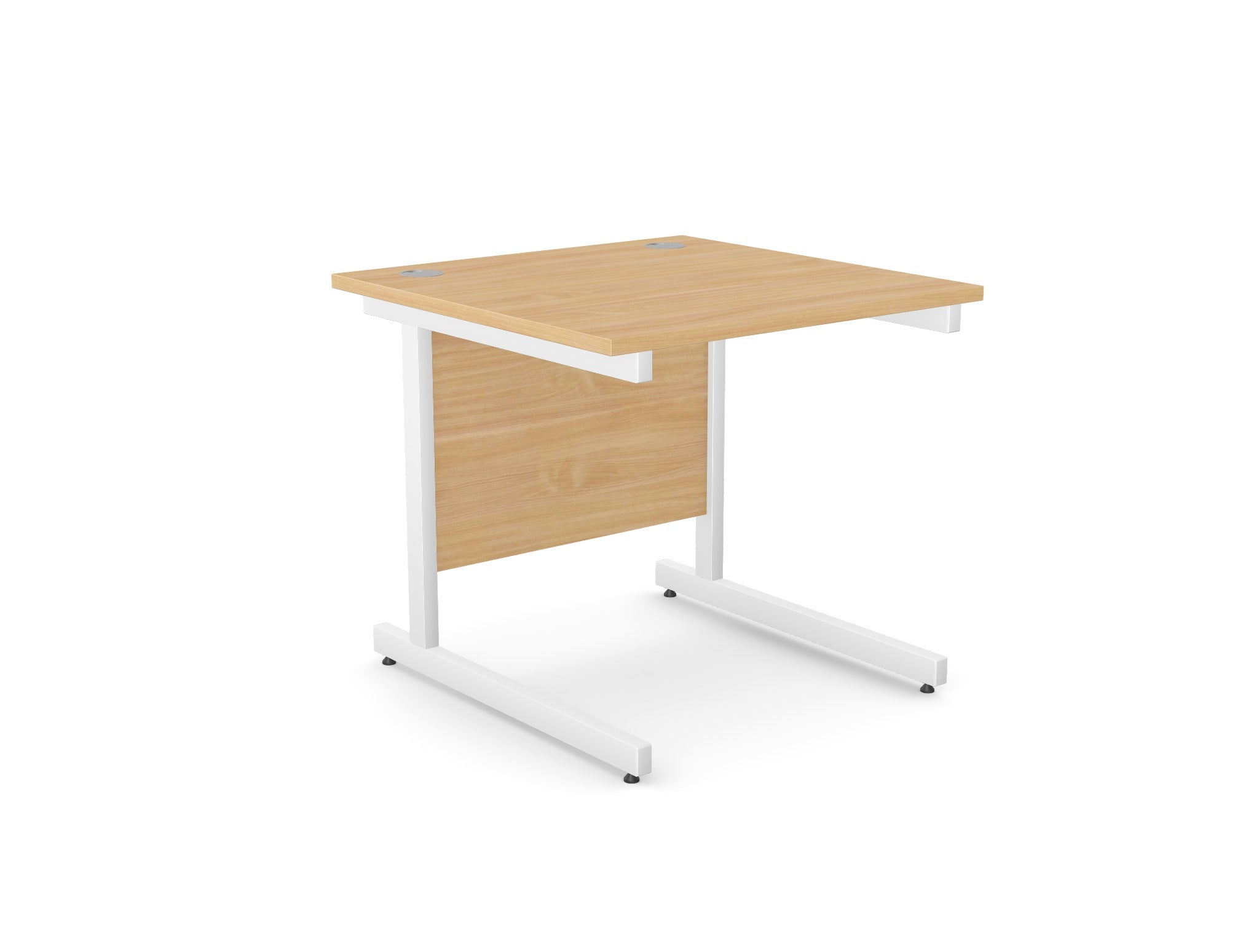 Ashford Twin Leg Straight Desk 800mm Deep