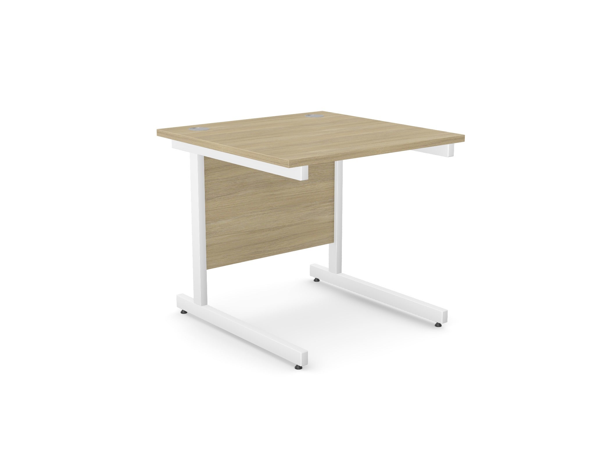 Ashford Twin Leg Straight Desk 800mm Deep