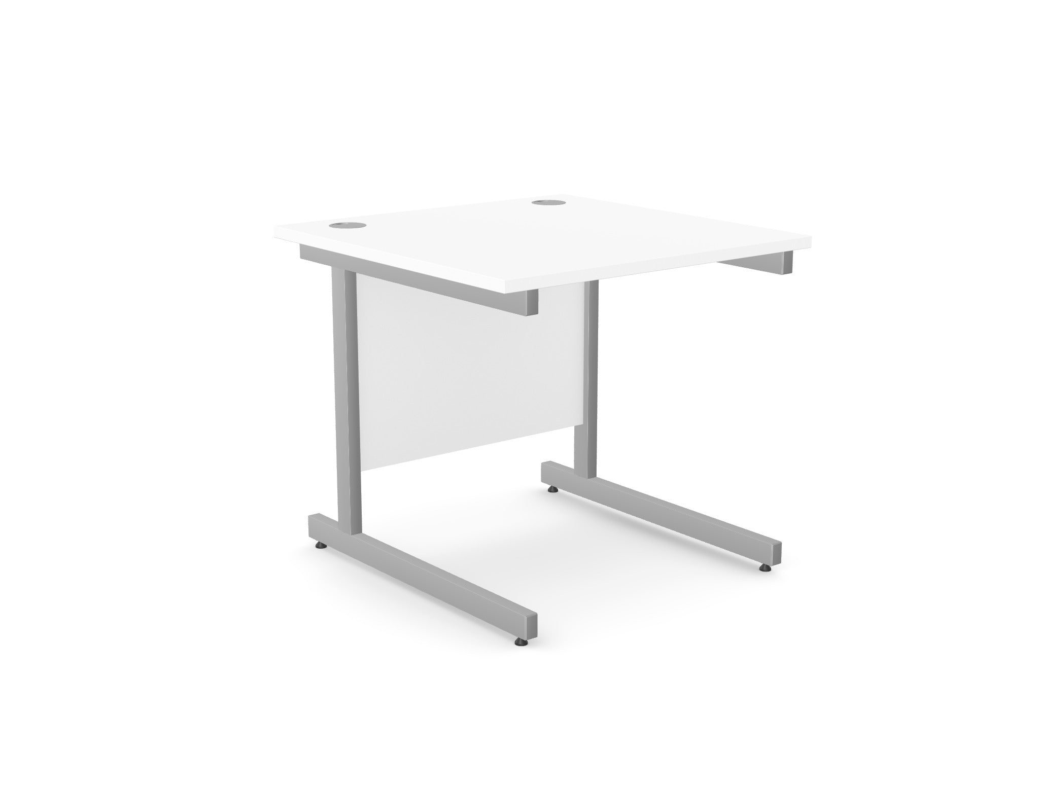 Ashford Twin Leg Straight Desk 800mm Deep