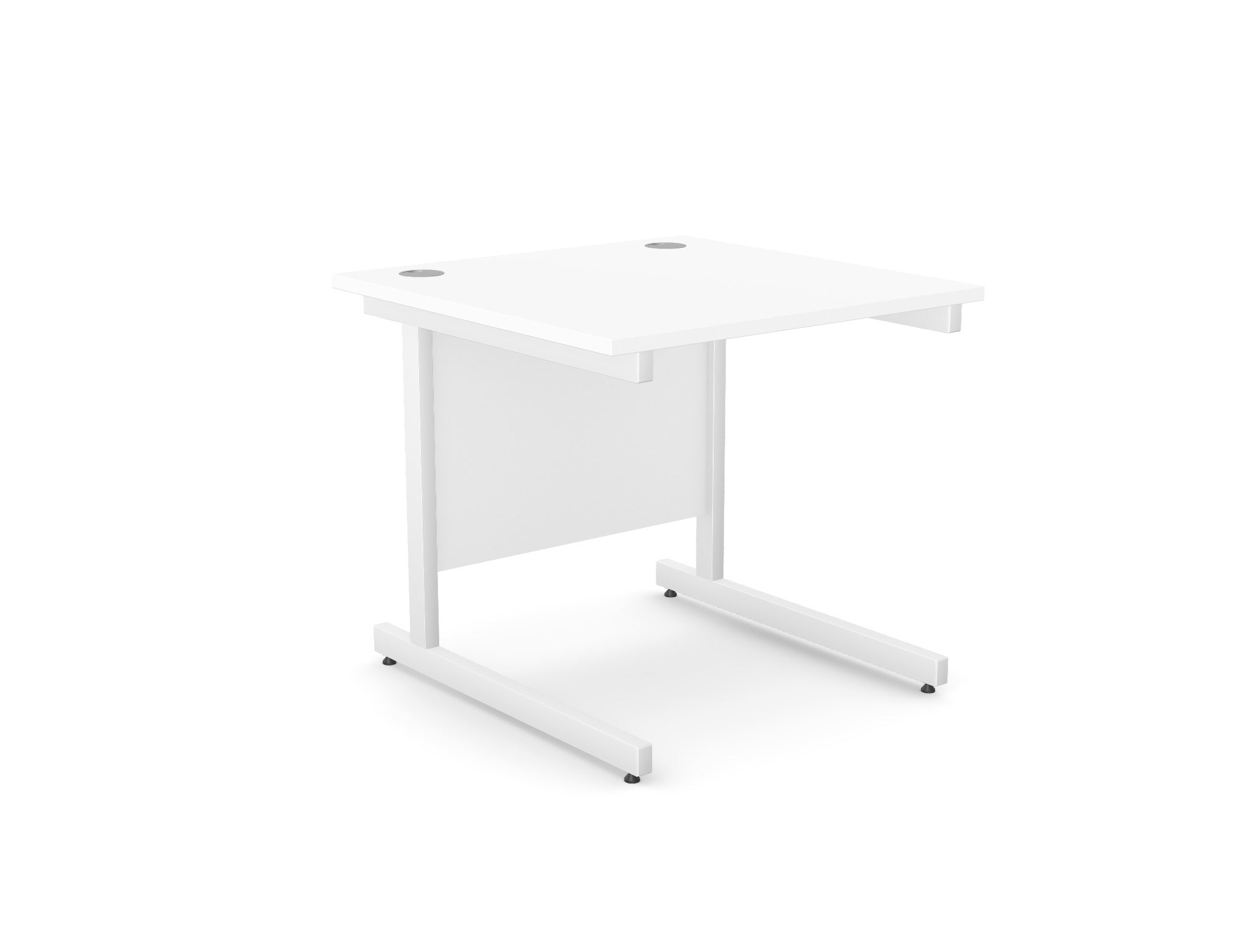 Ashford Twin Leg Straight Desk 800mm Deep