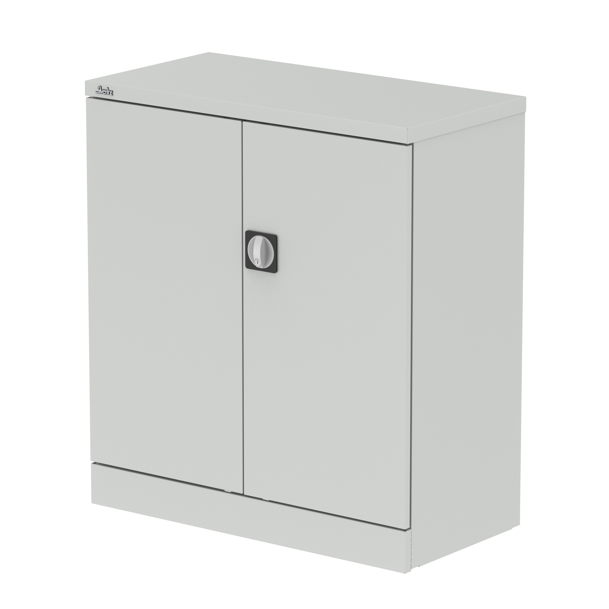 Qube Stationery 2-Door Cupboard With Shelves