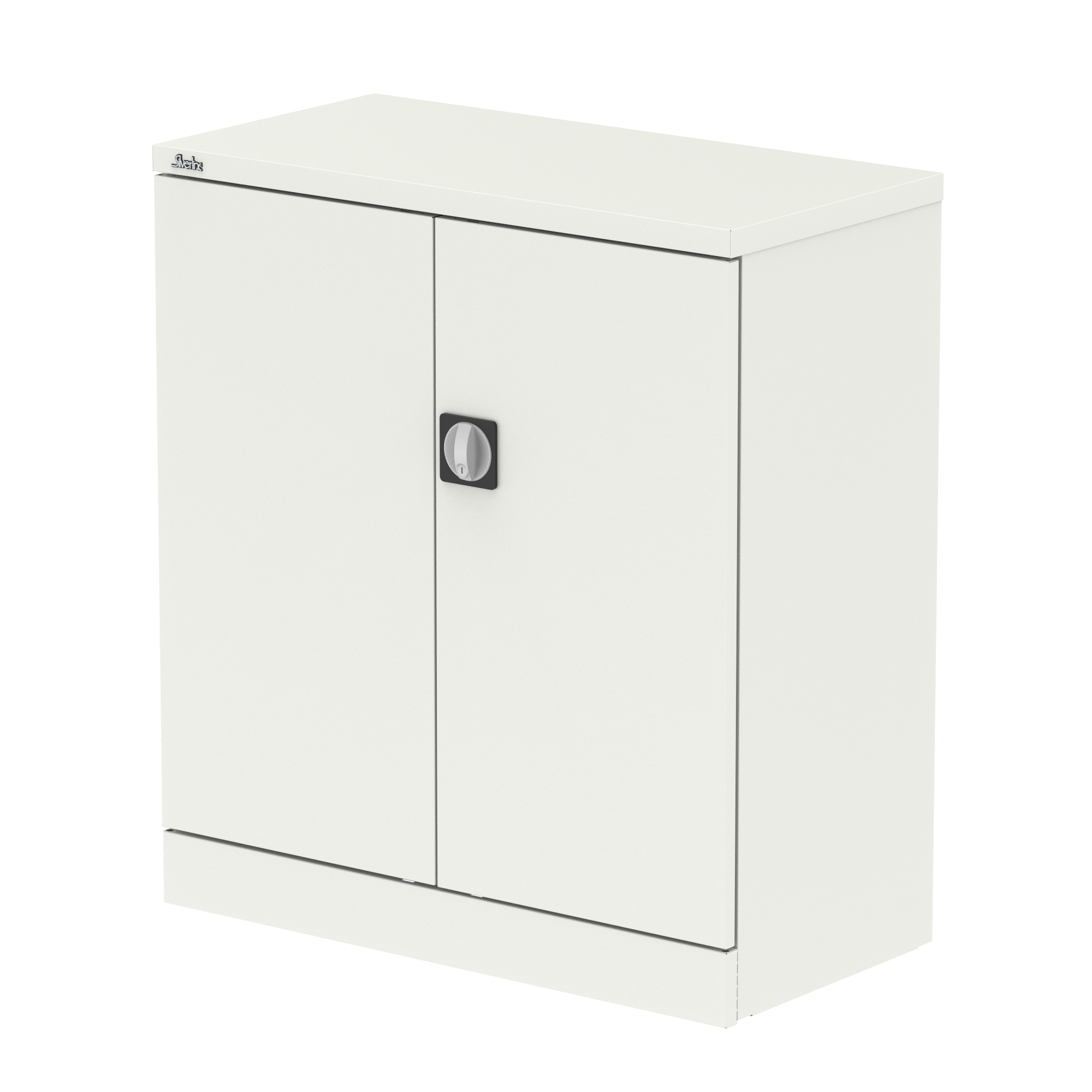 Qube Stationery 2-Door Cupboard With Shelves