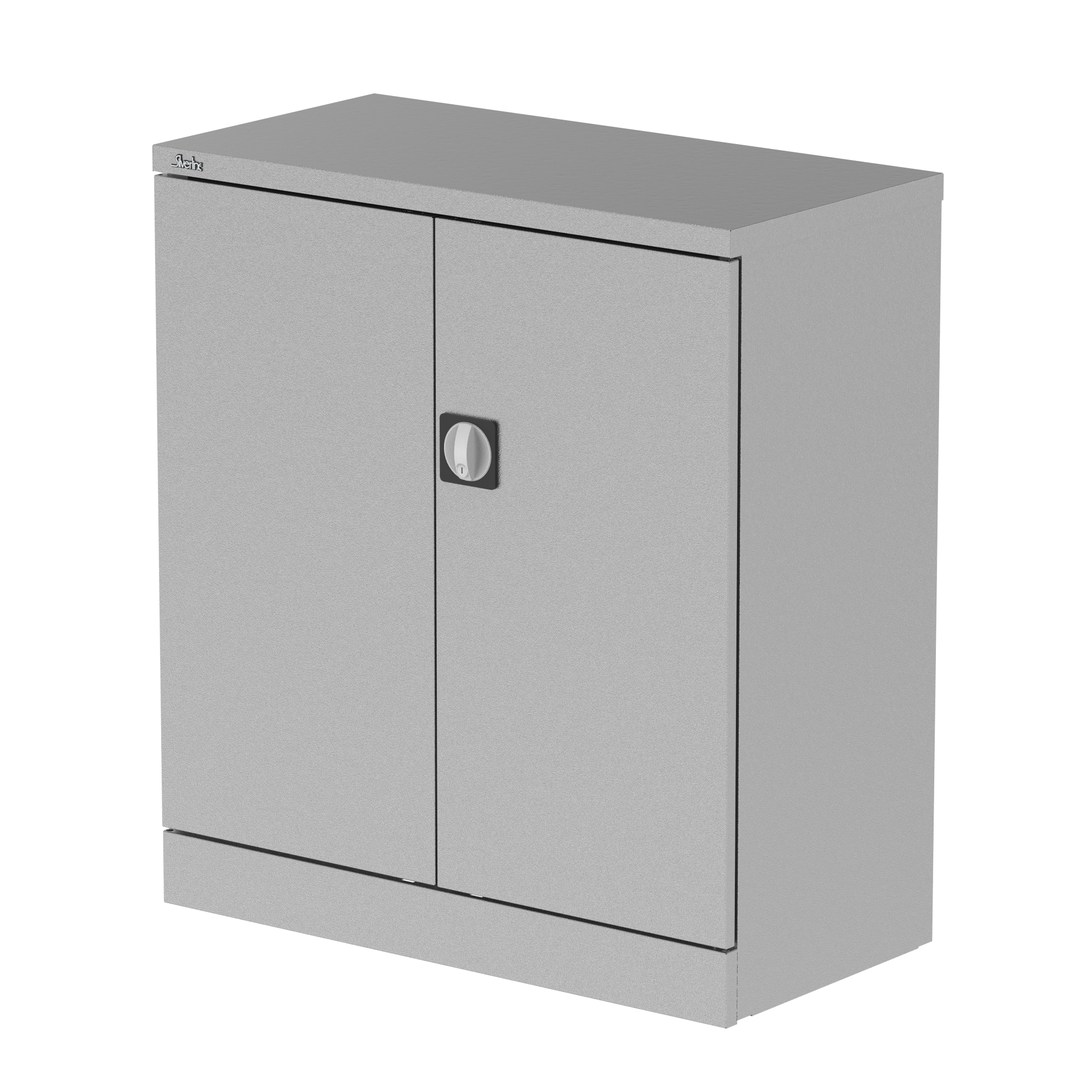 Qube Stationery 2-Door Cupboard With Shelves